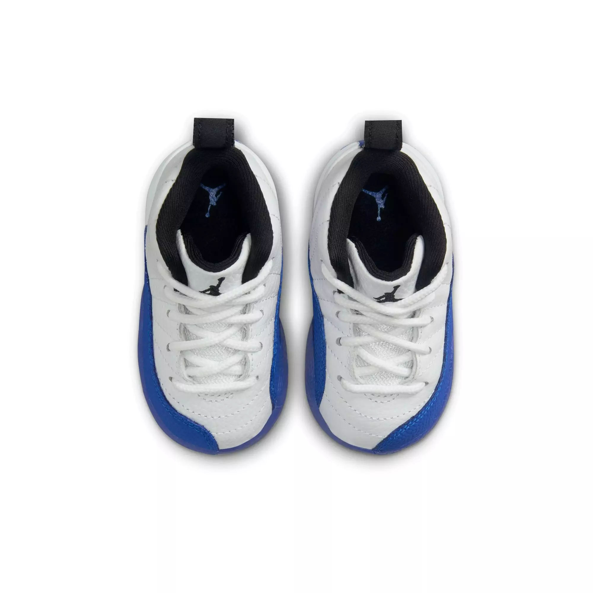 Jordan 12 Retro "White and Game Royal" Toddler Kids' Shoe - WHITE/BLACK/GAME ROYAL