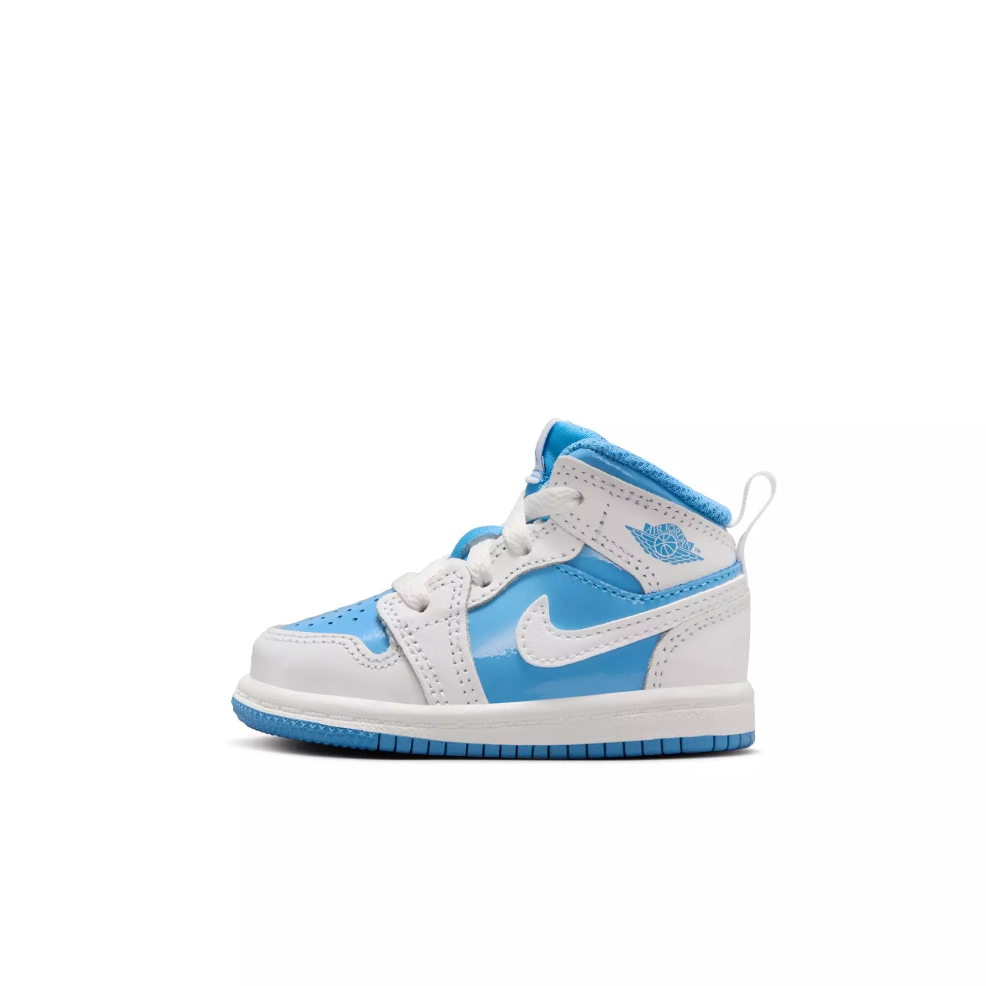 Jordan 1 Mid SE "White/Legend Blue" Toddler Boys' Shoe - WHITE/BLUE