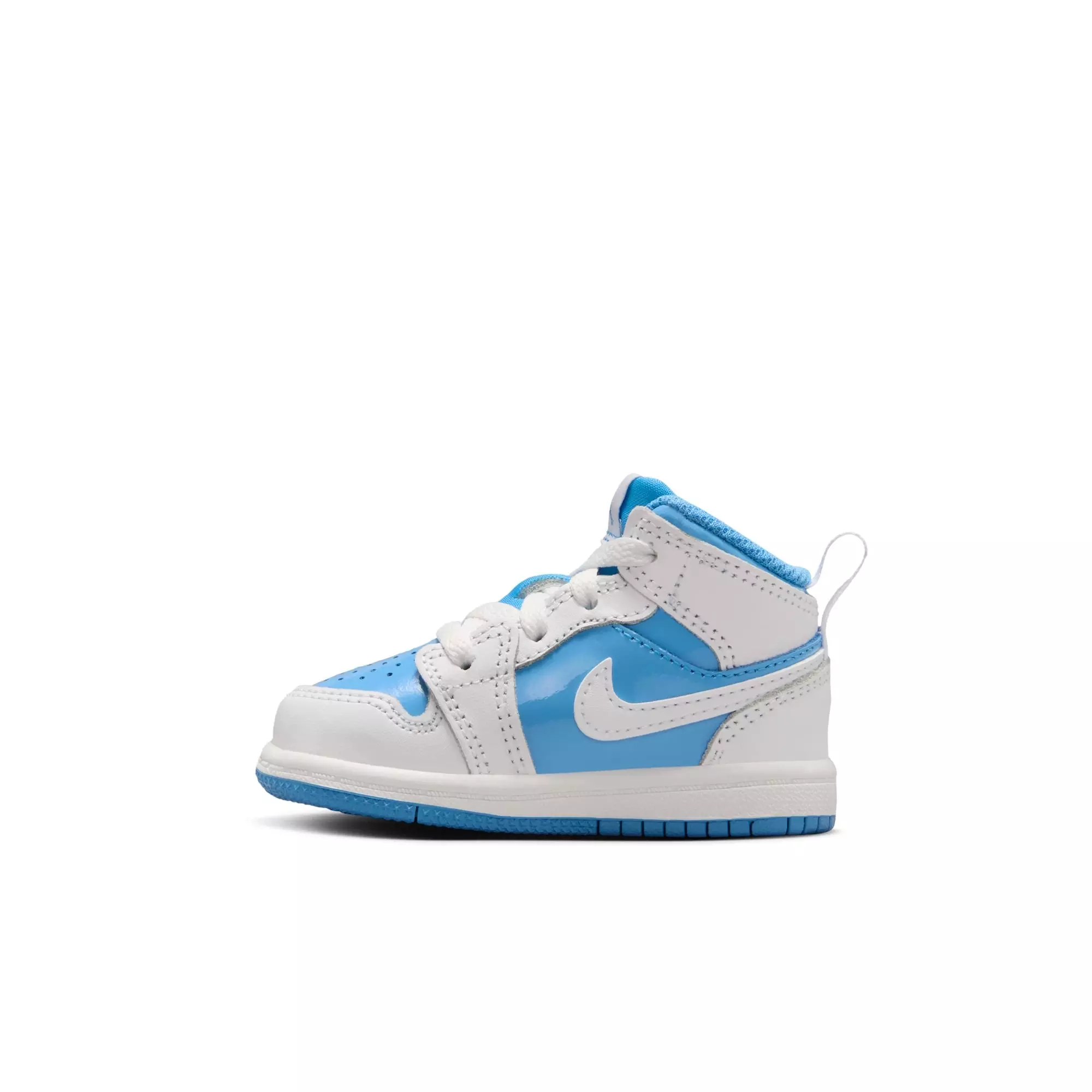 Jordan 1 Mid SE "White/Legend Blue" Toddler Boys' Shoe - WHITE/BLUE