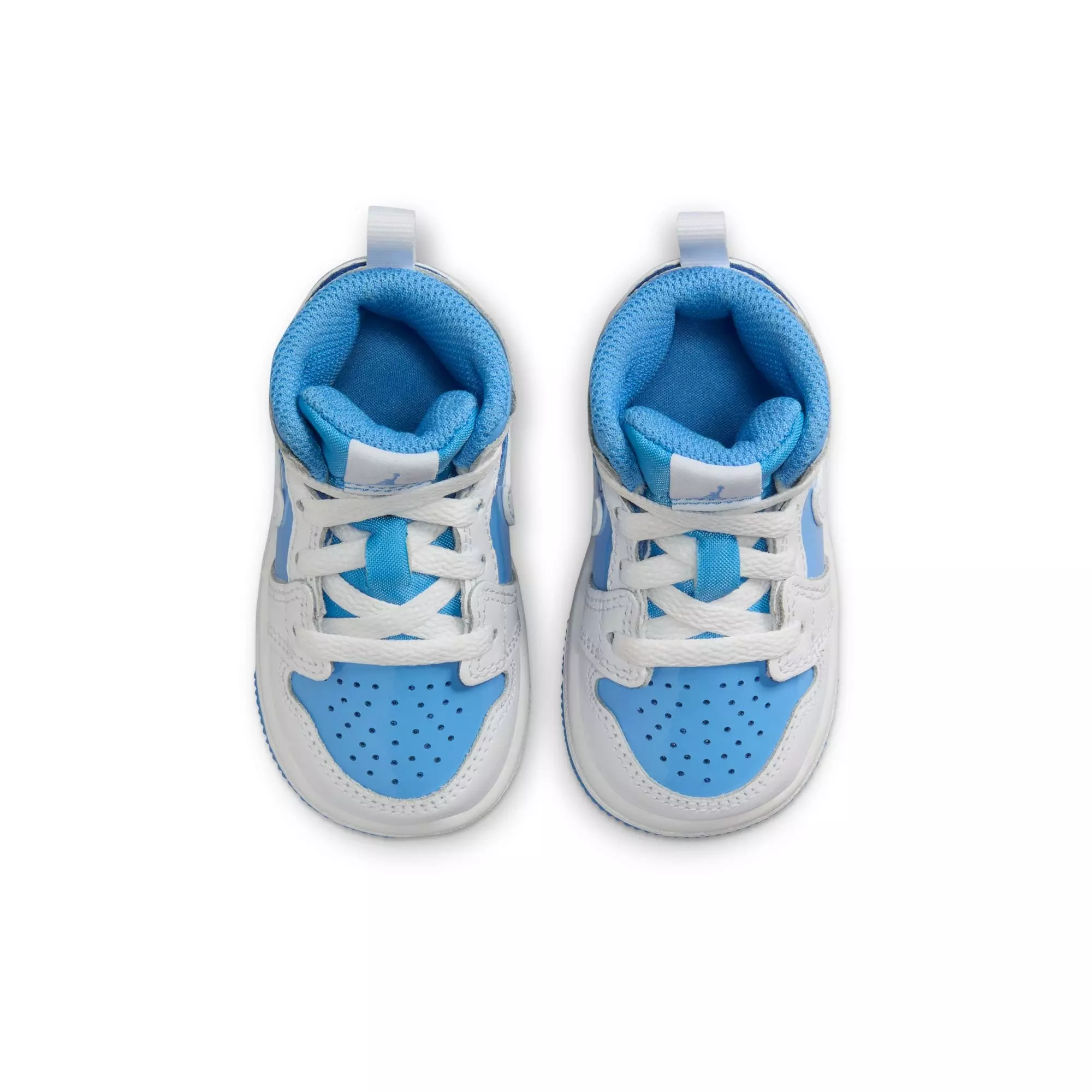 Jordan 1 Mid SE "White/Legend Blue" Toddler Boys' Shoe - WHITE/BLUE