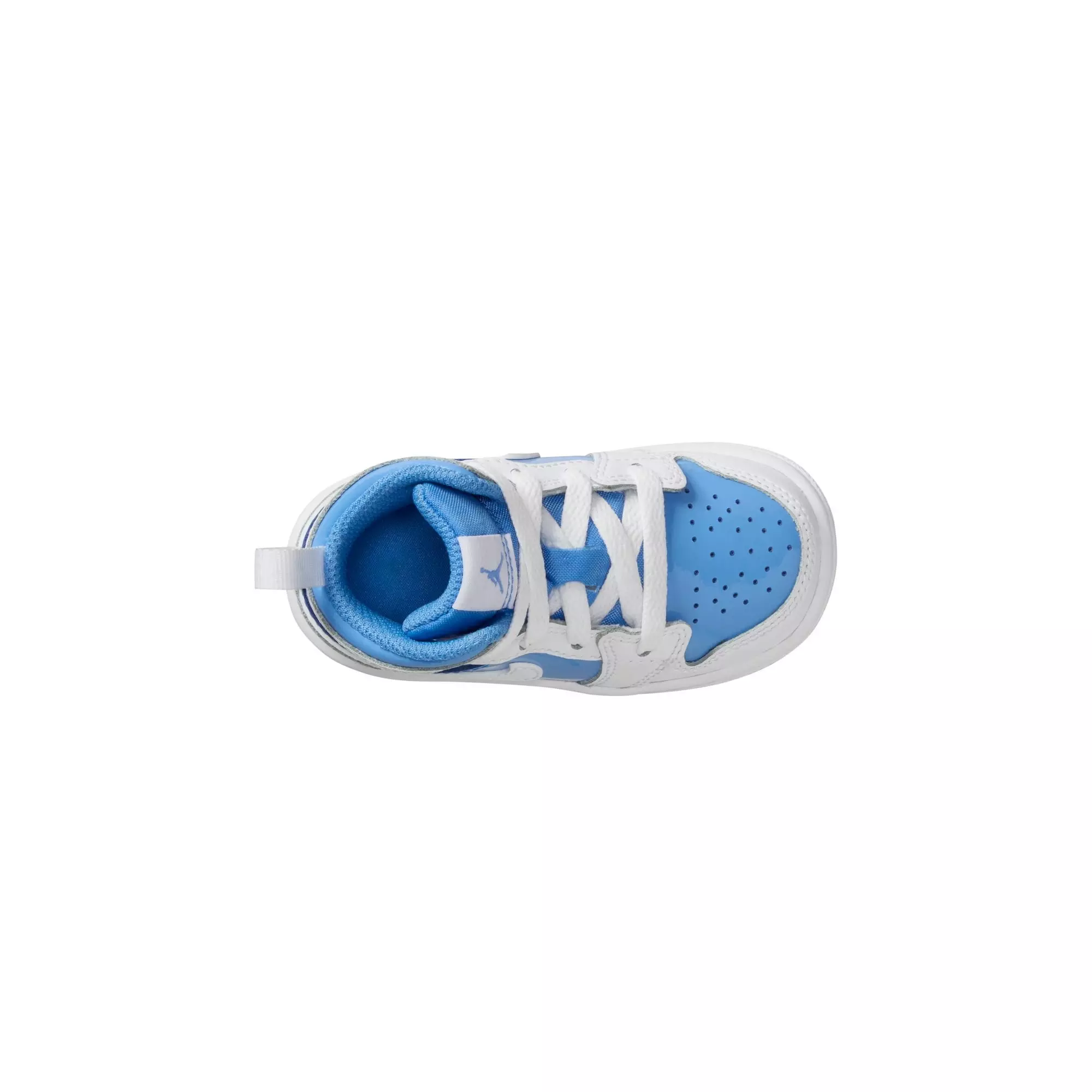 Jordan 1 Mid SE "White/Legend Blue" Toddler Boys' Shoe - WHITE/BLUE