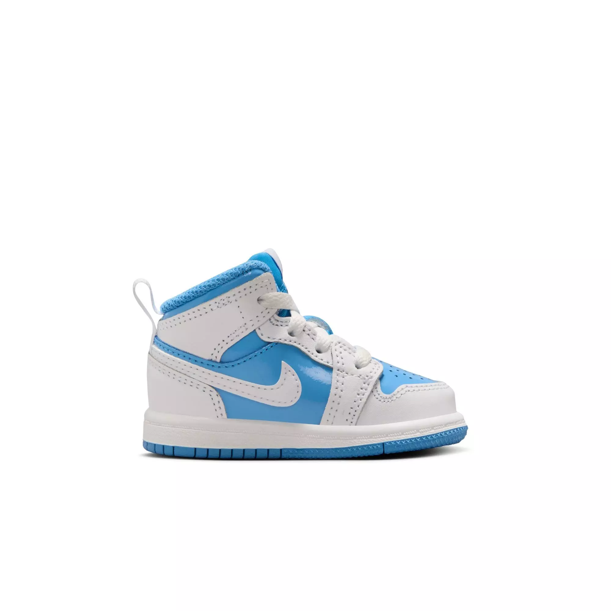 Jordan 1 Mid SE "White/Legend Blue" Toddler Boys' Shoe - WHITE/BLUE