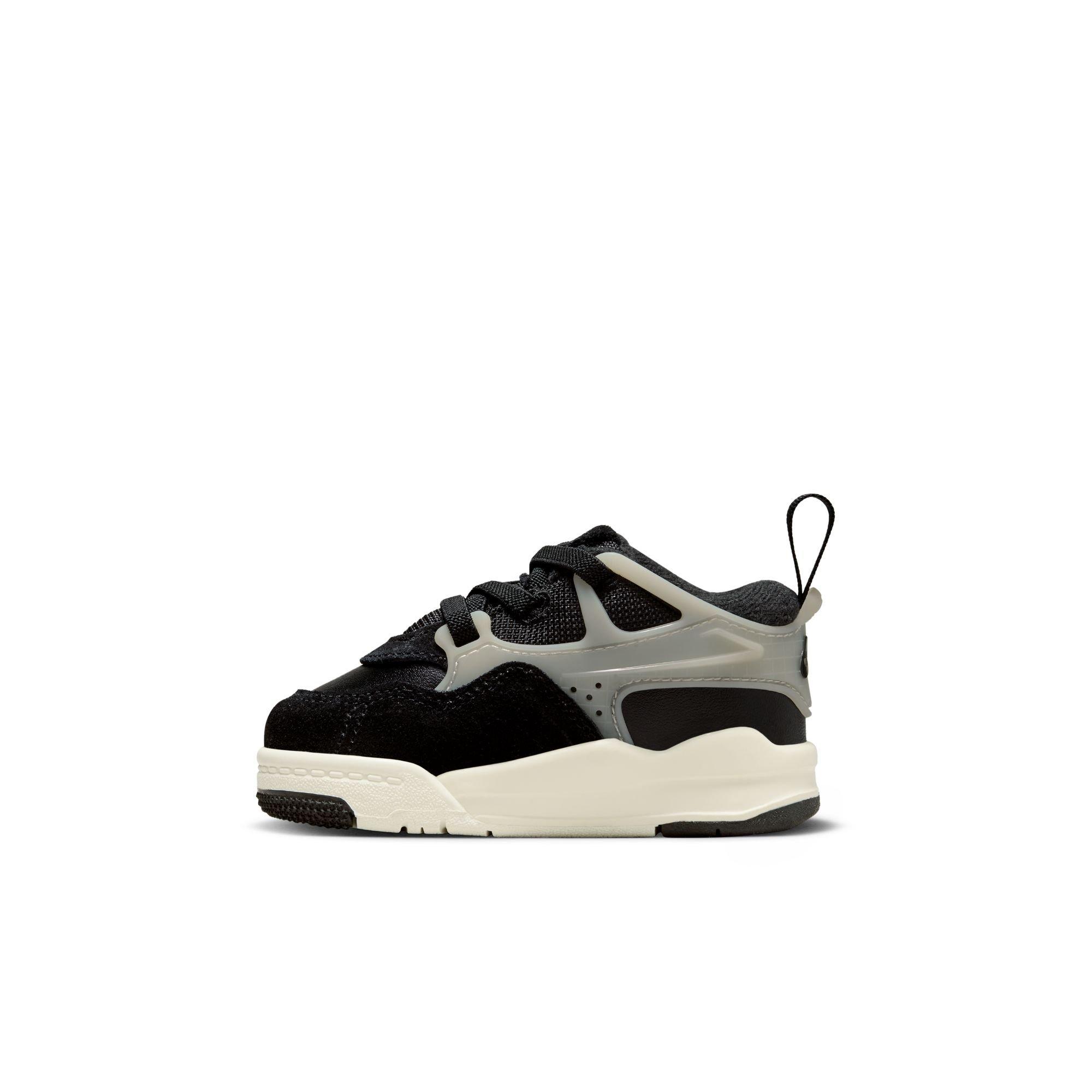Jordan 4 RM Toddler Boys' "Black/Gym Red/Sail/Coconut Milk" Shoe