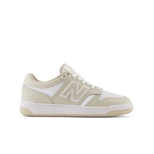 New Balance 480 "White/Beige" Grade School Girls' Shoe