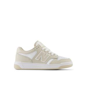 New Balance 480 "White/Beige" Preschool Girls' Shoe