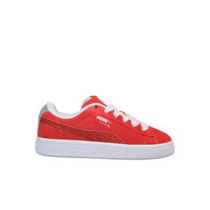 PUMA Suede XXI "Holiday Glitz" Preschool Girls' Shoe