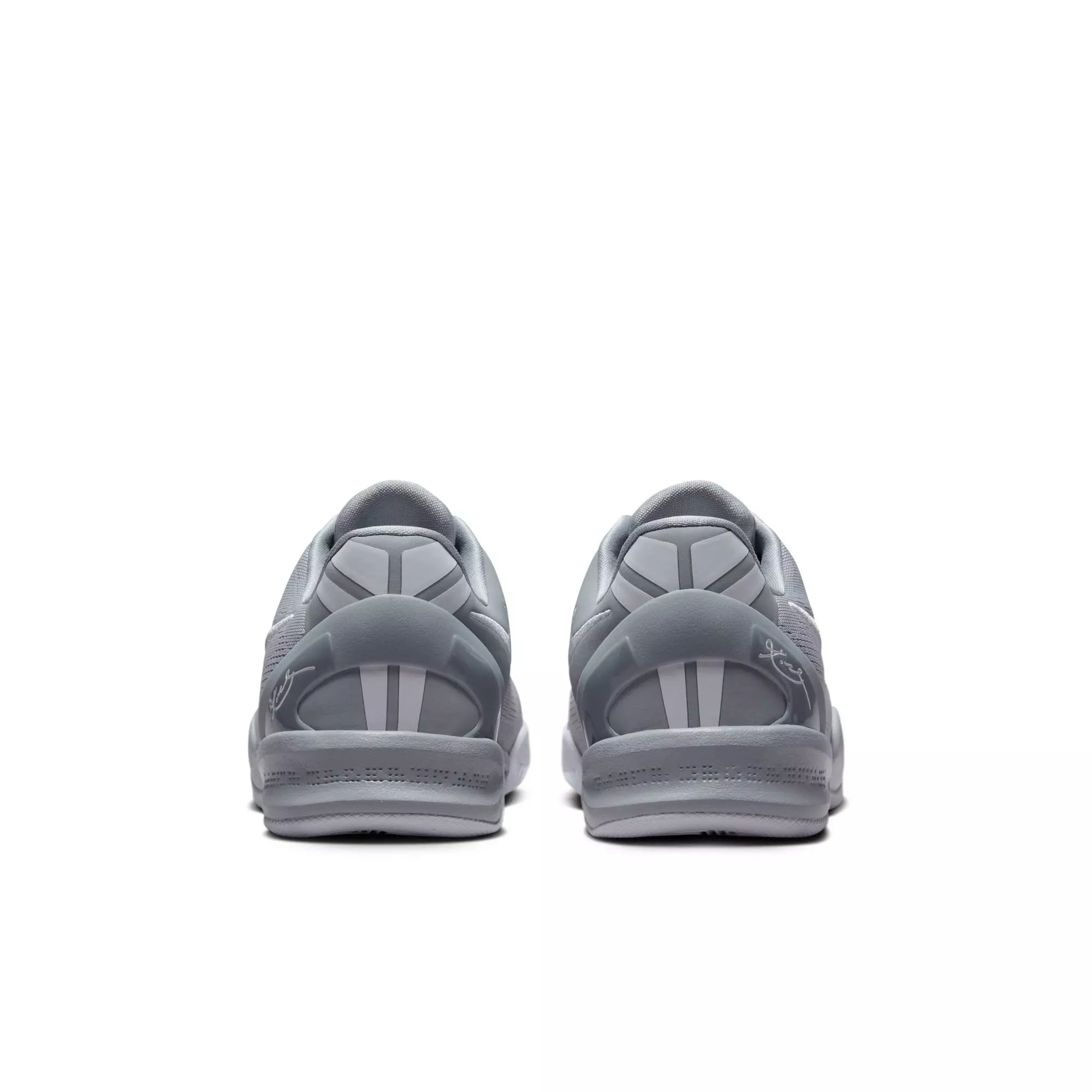 Nike Kobe 8 "Wolf Grey" Grade School Kids' Basketball Shoe - WOLF GREY/WHITE