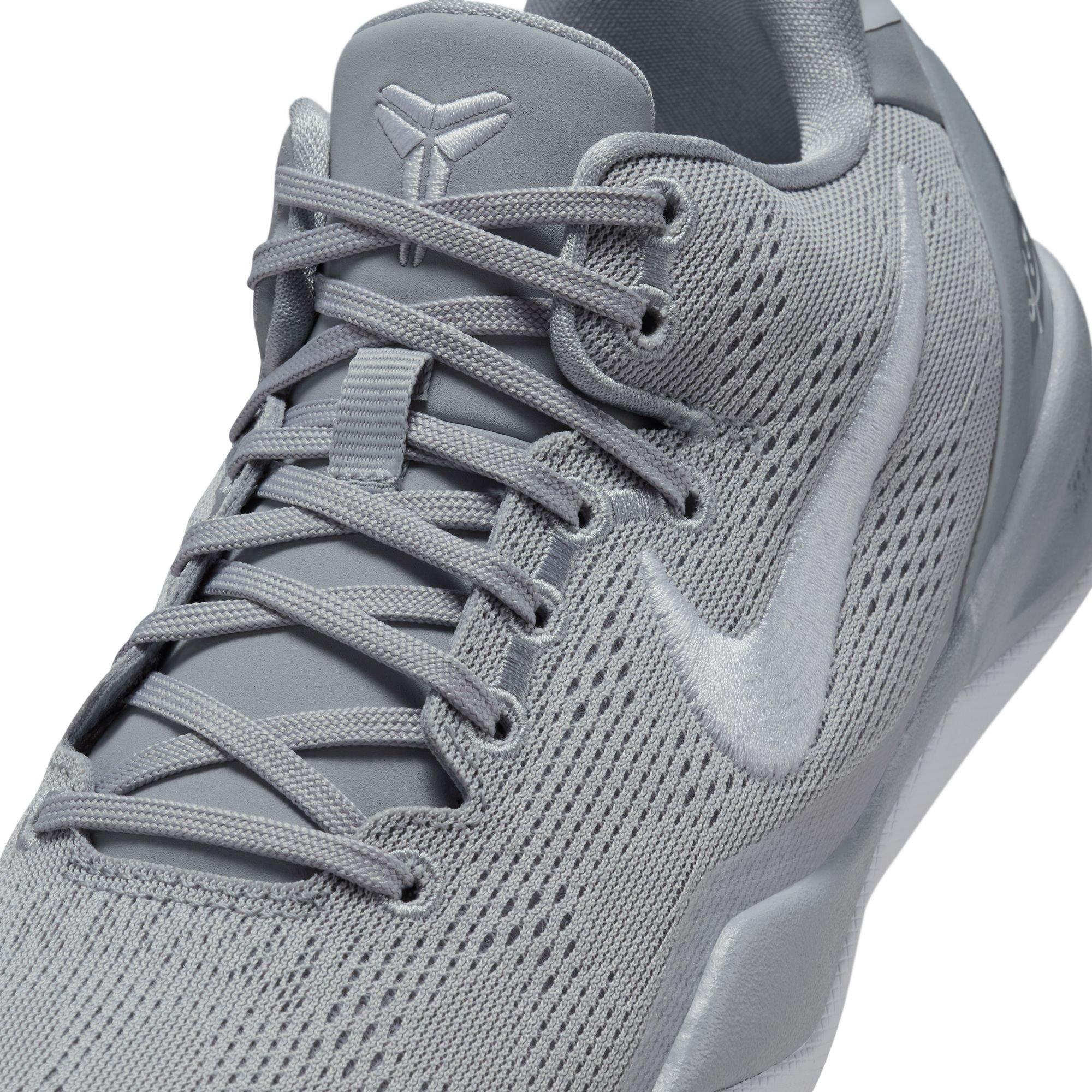 Nike Kobe 8 "Wolf Grey" Grade School Kids' Basketball Shoe
