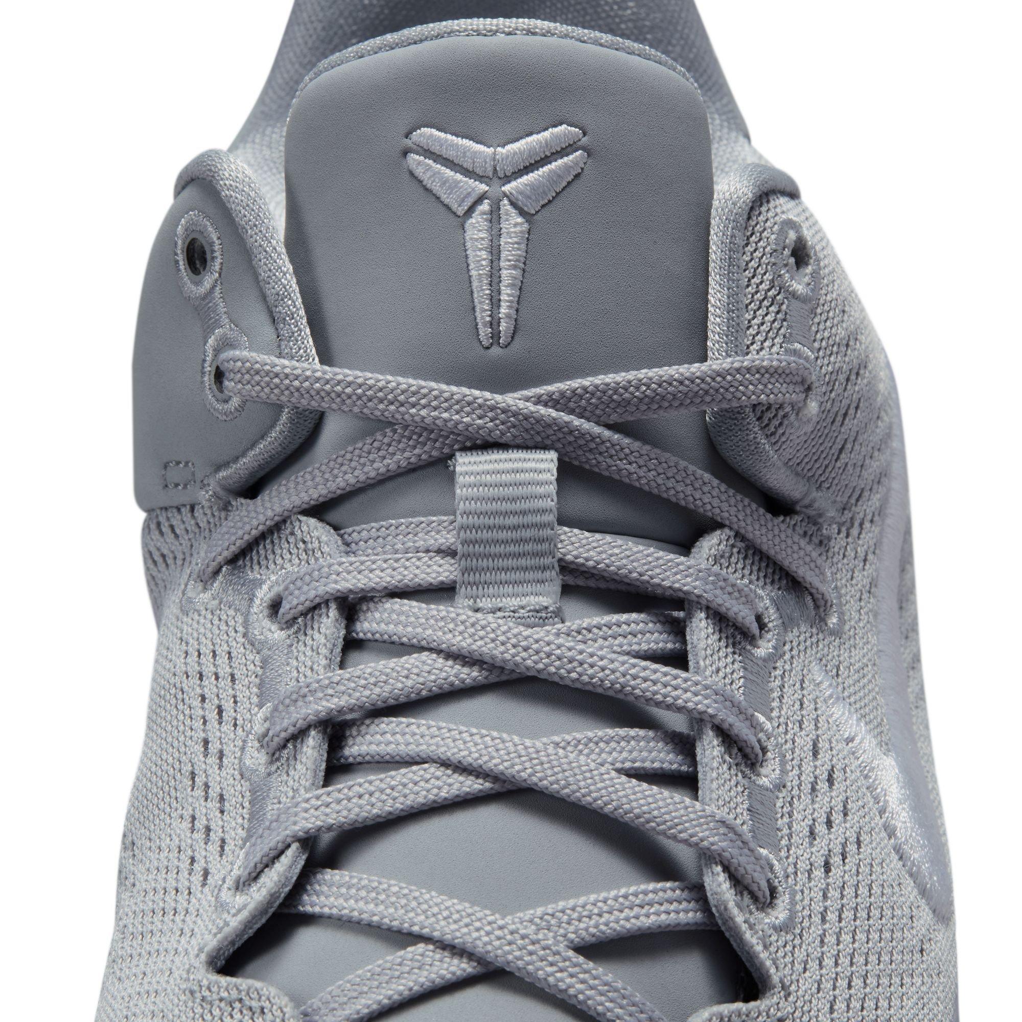 Nike Kobe 8 "Wolf Grey" Grade School Kids' Basketball Shoe