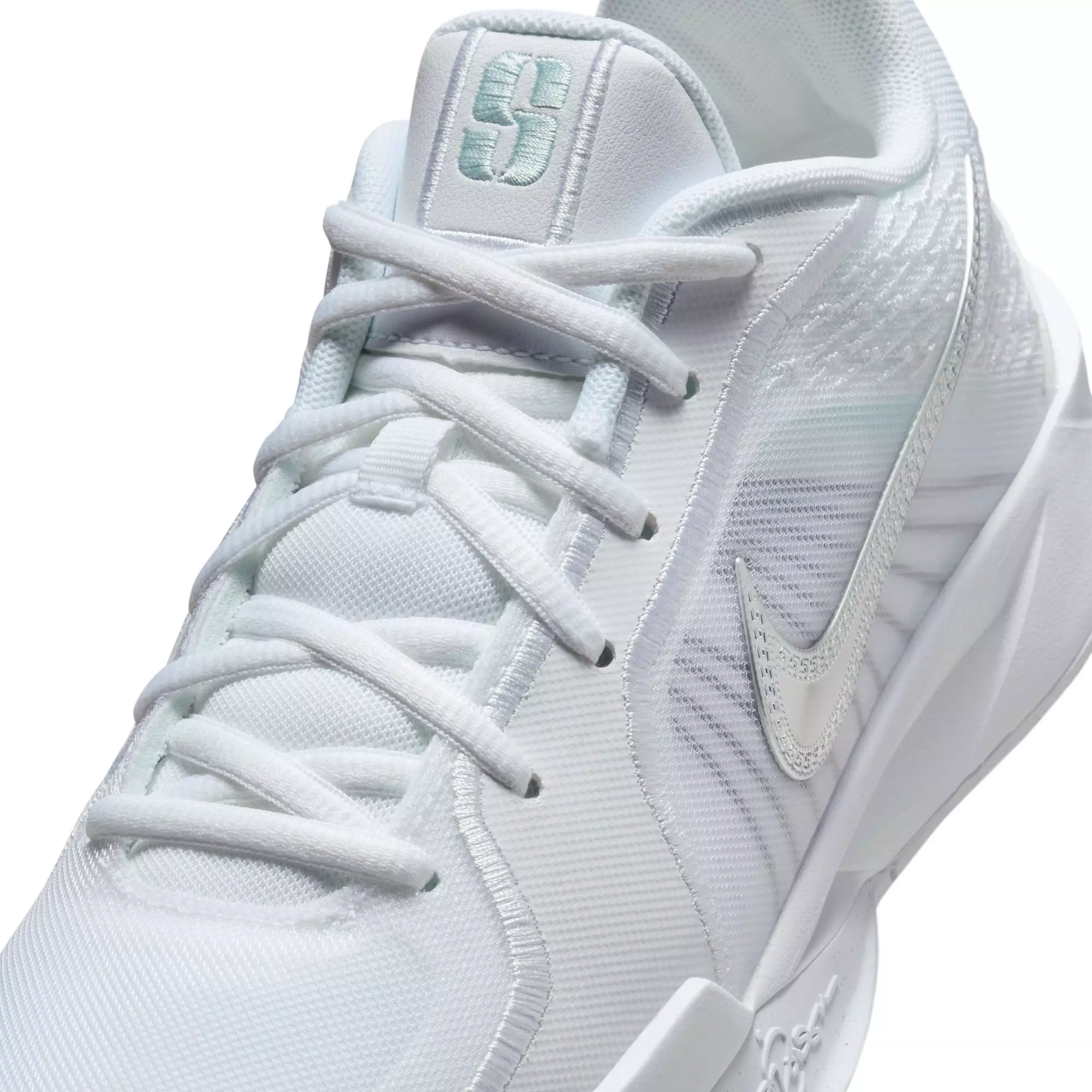 Sabrina 2 "Summit White" Grade School Kids' Basketball Shoe - METALLIC SILVER/SUMMIT WHITE