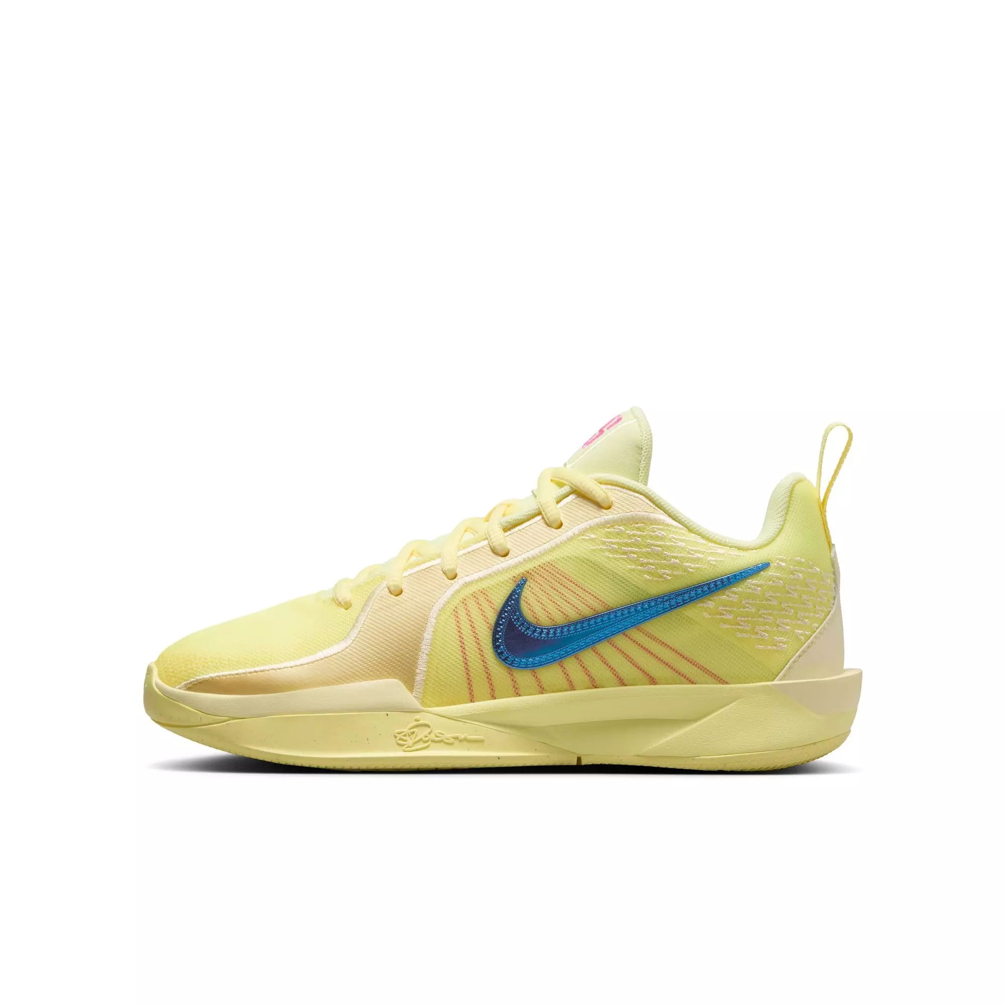 Nike Sabrina 2 "Citron Tint" Grade School Kids' Basketball Shoe -  CITRON TINT/ROYAL PULSE/ALABASTER