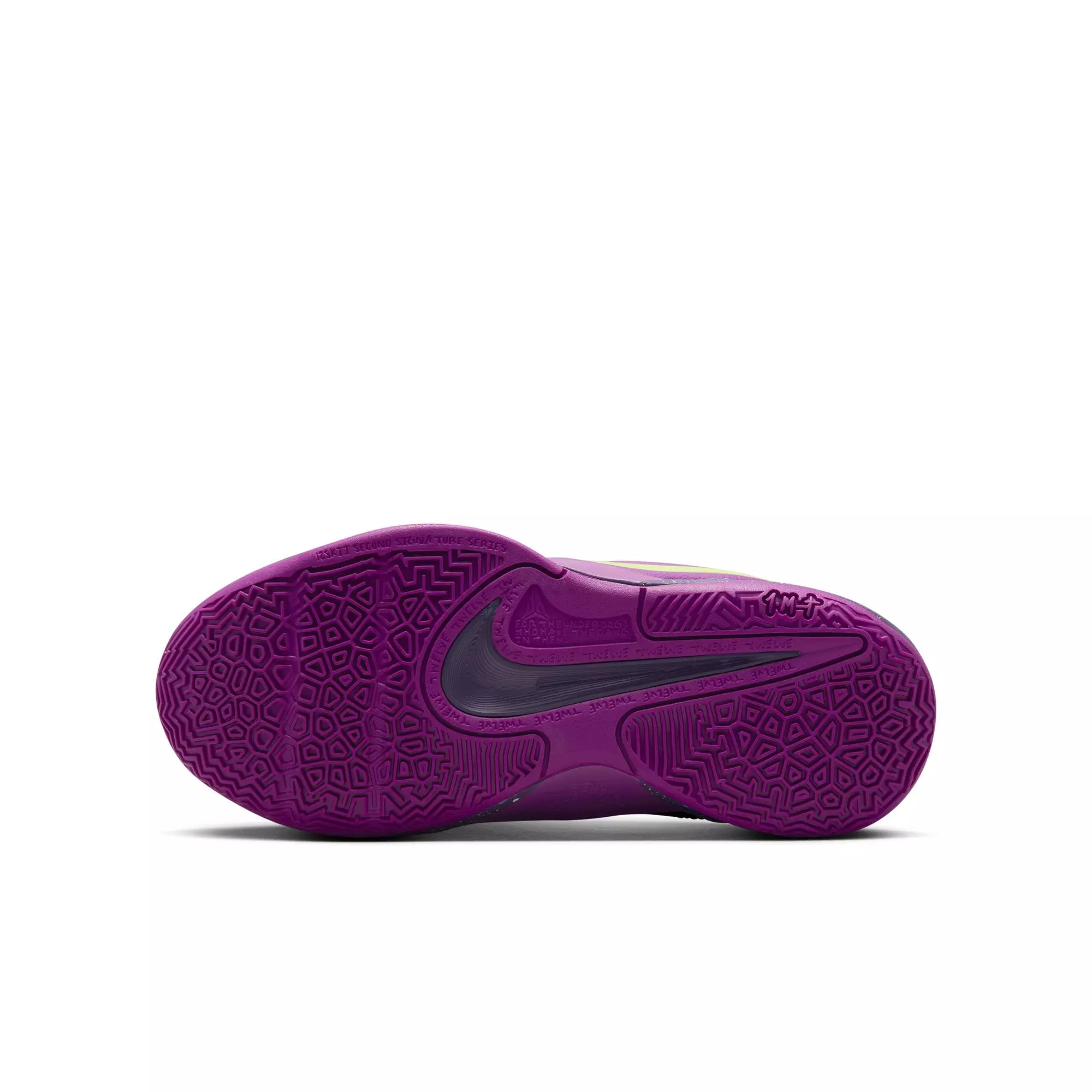 Nike Ja 2 "Purple Sky" Grade School Kids' Basketball Shoe - BOLD BERRY/BALTIC BLUE/LEMON TWIST