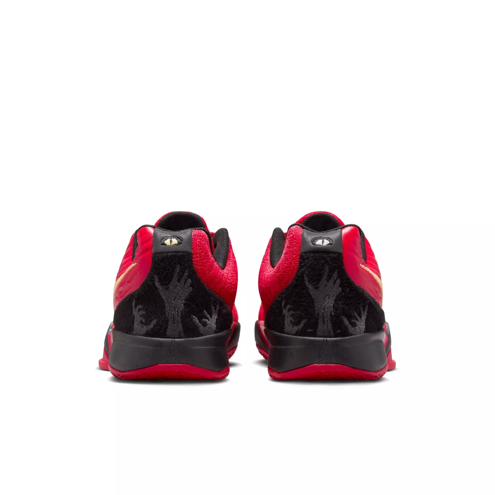 Nike Ja 2 "Nightmare" Grade School Kids' Basketball Shoe - UNIVERSITY RED/CELESTIAL GOLD/BLACK