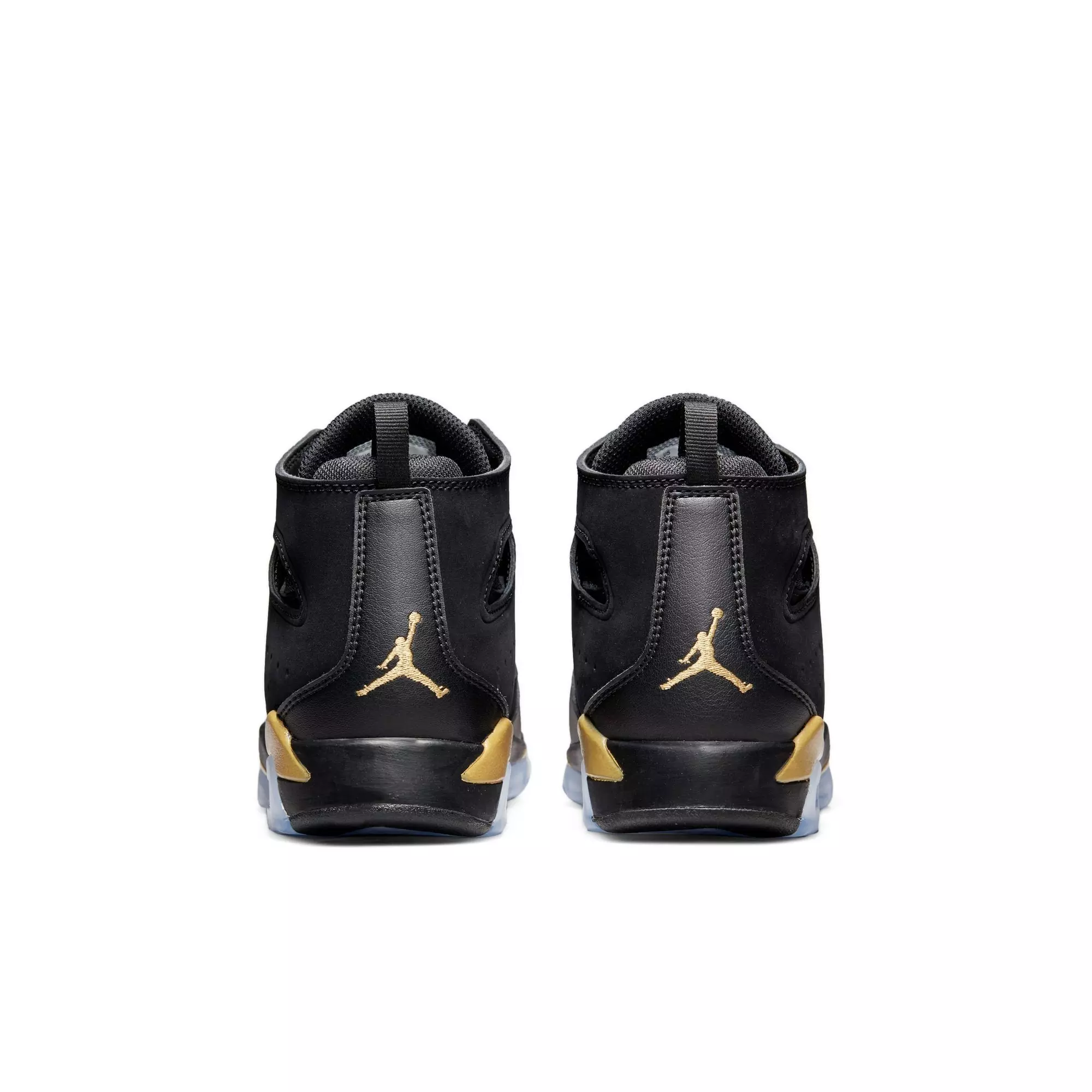 Jordan Flight Club '91 "Black/Metallic Gold" Grade School Boys' Shoe - BLACK/GOLD