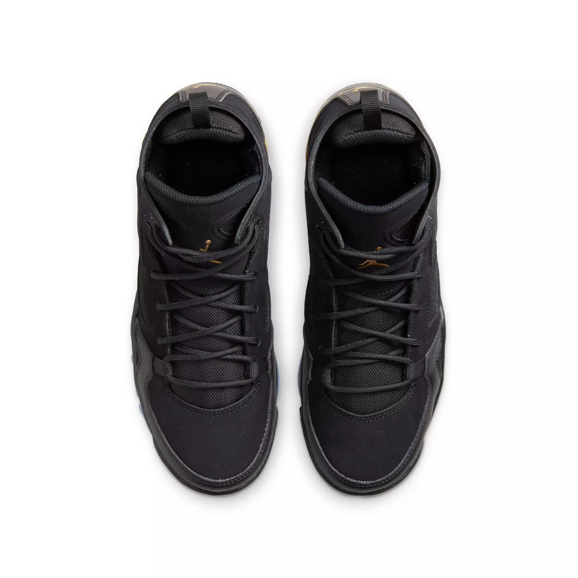 Jordan Flight Club '91 "Black/Metallic Gold" Grade School Boys' Shoe - BLACK/GOLD