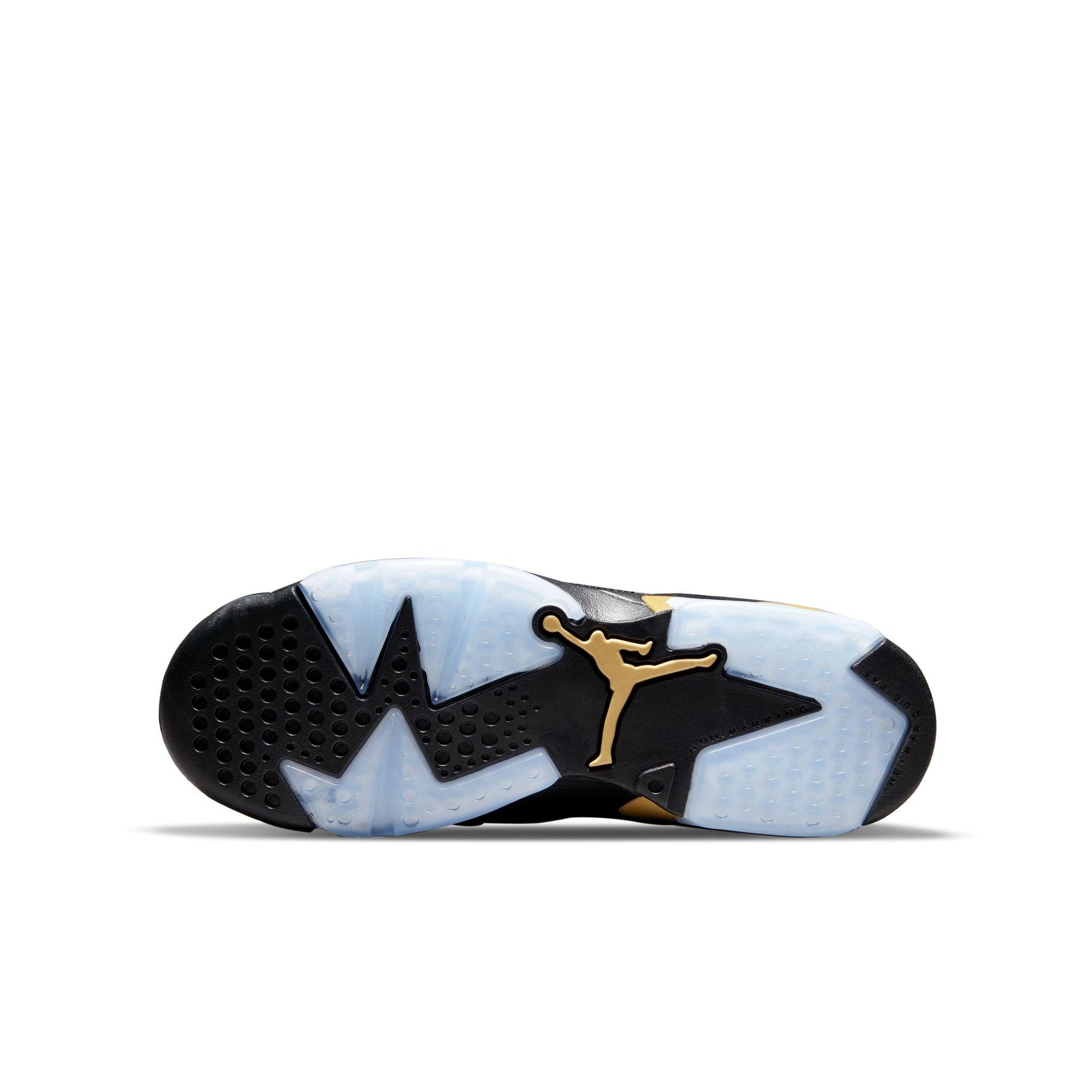 Jordan Flight Club '91 Grade School Boys' "Black/Metallic Gold" Shoe