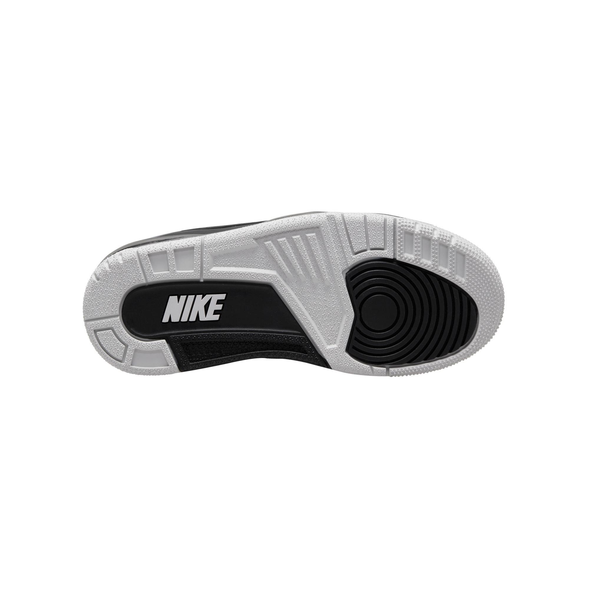 Jordan 2/3 Grade School Boys' "Black/Metallic Silver" Shoe