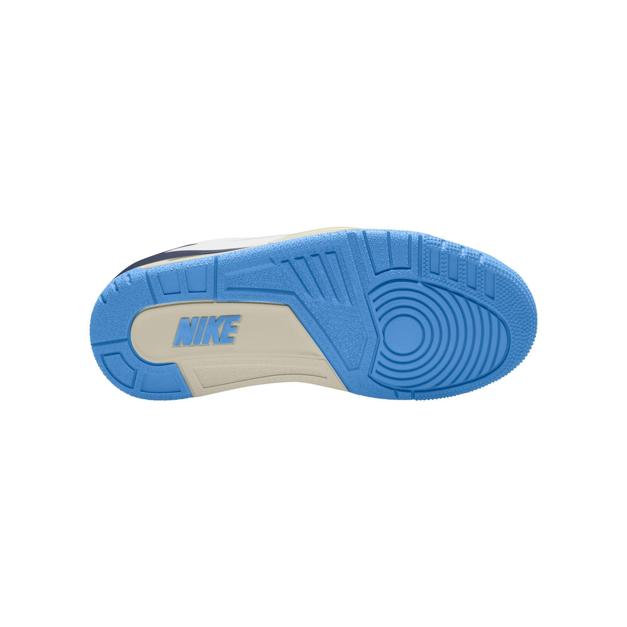 Jordan 2/3 Grade School Boys'"White/University Blue/Midnight Navy/Sail" Shoe
