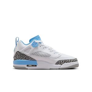 Jordan Spizike Low "White/University Blue/Wolf Grey" Grade School Boys' Shoe
