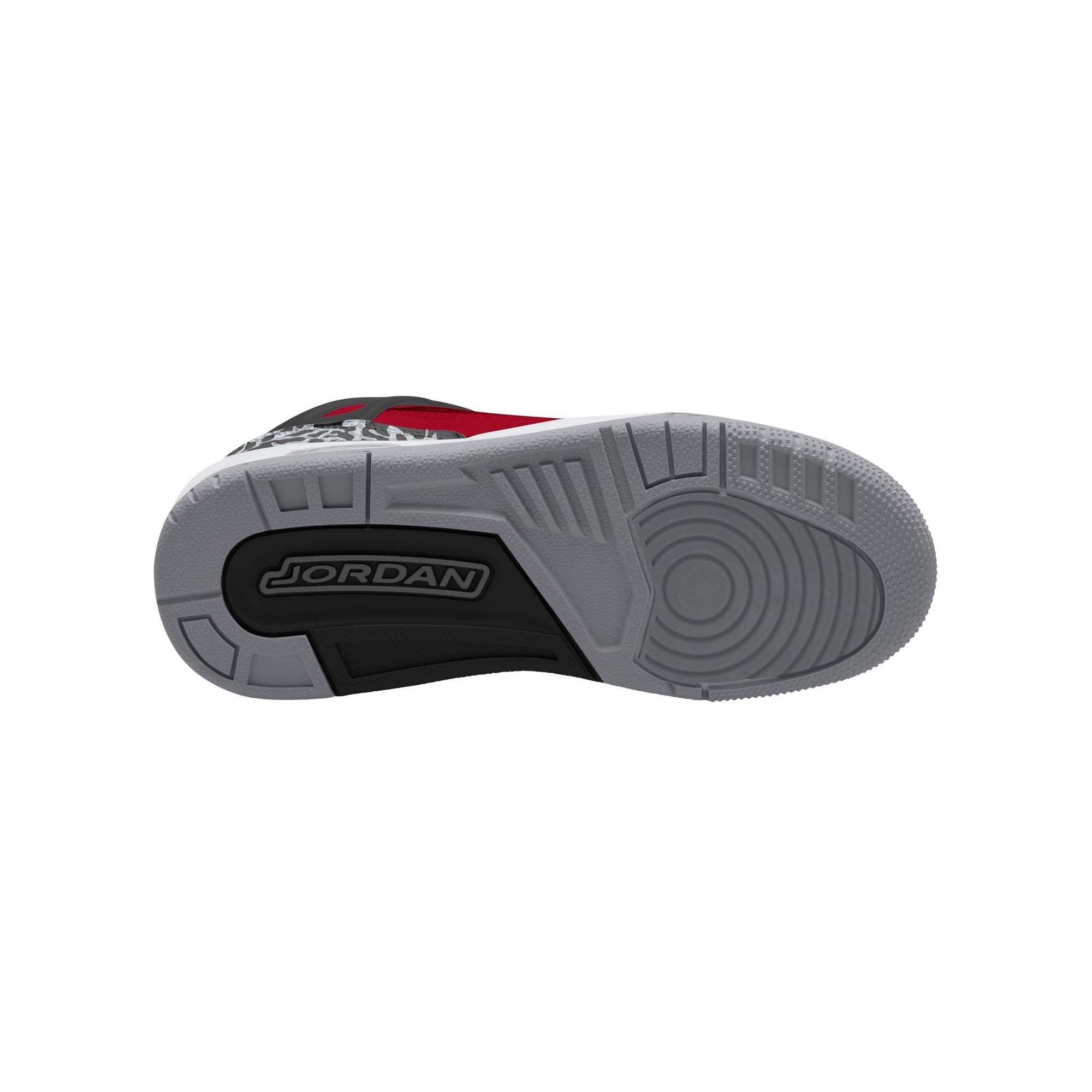 Jordan Spizike Low Grade School Boys' "Gym Red/Black/Wolf Grey/Cool Grey" Shoe
