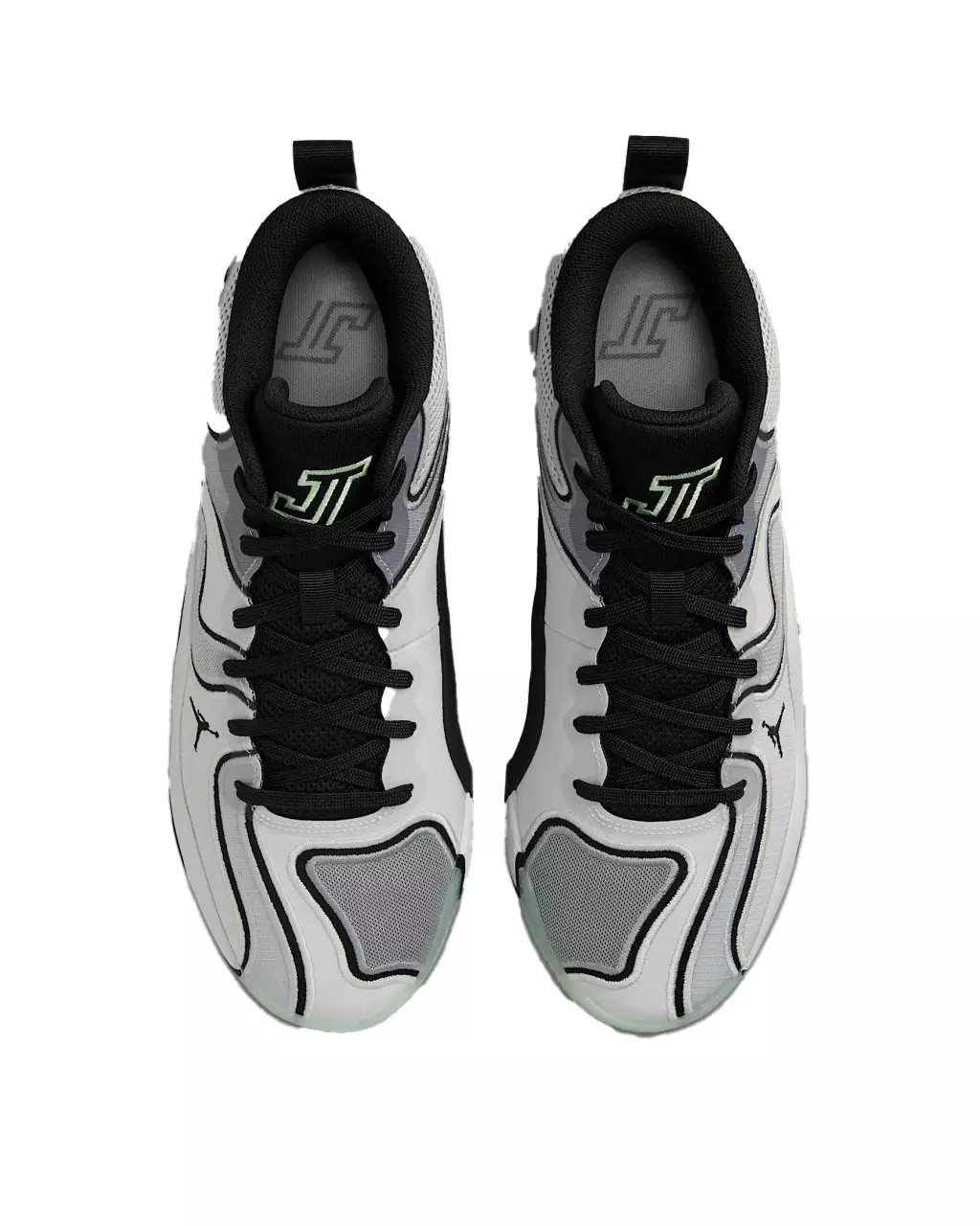 Jordan Tatum 3 "Zen" Grade School Kids' Basketball Shoe -  PLATINUM TINT/BLACK/PARTICLE GREY