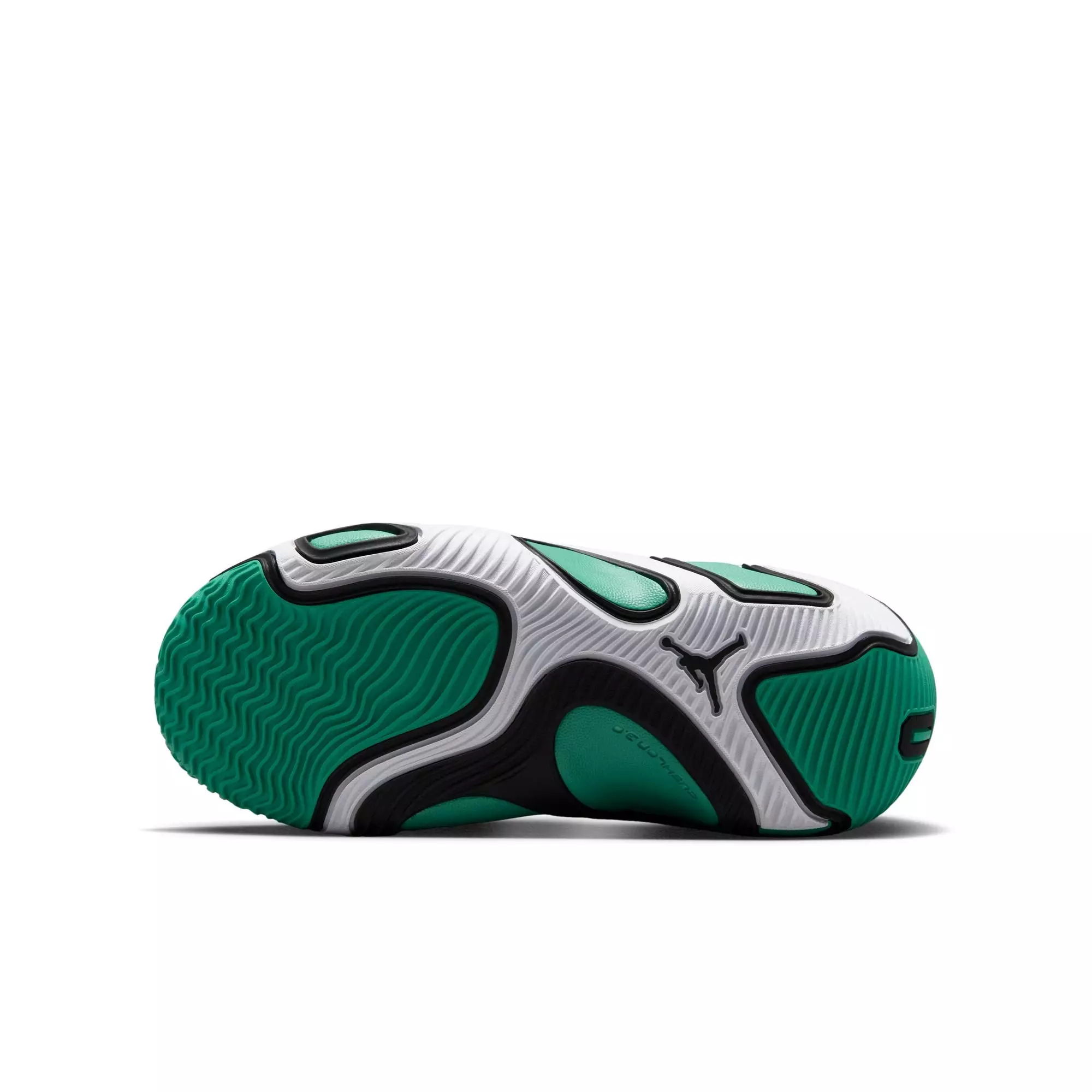 Jordan Tatum 3 "Welcome to the Garden" Grade School Kids' Basketball Shoe - WHITE/BLACK/KINETIC GREEN