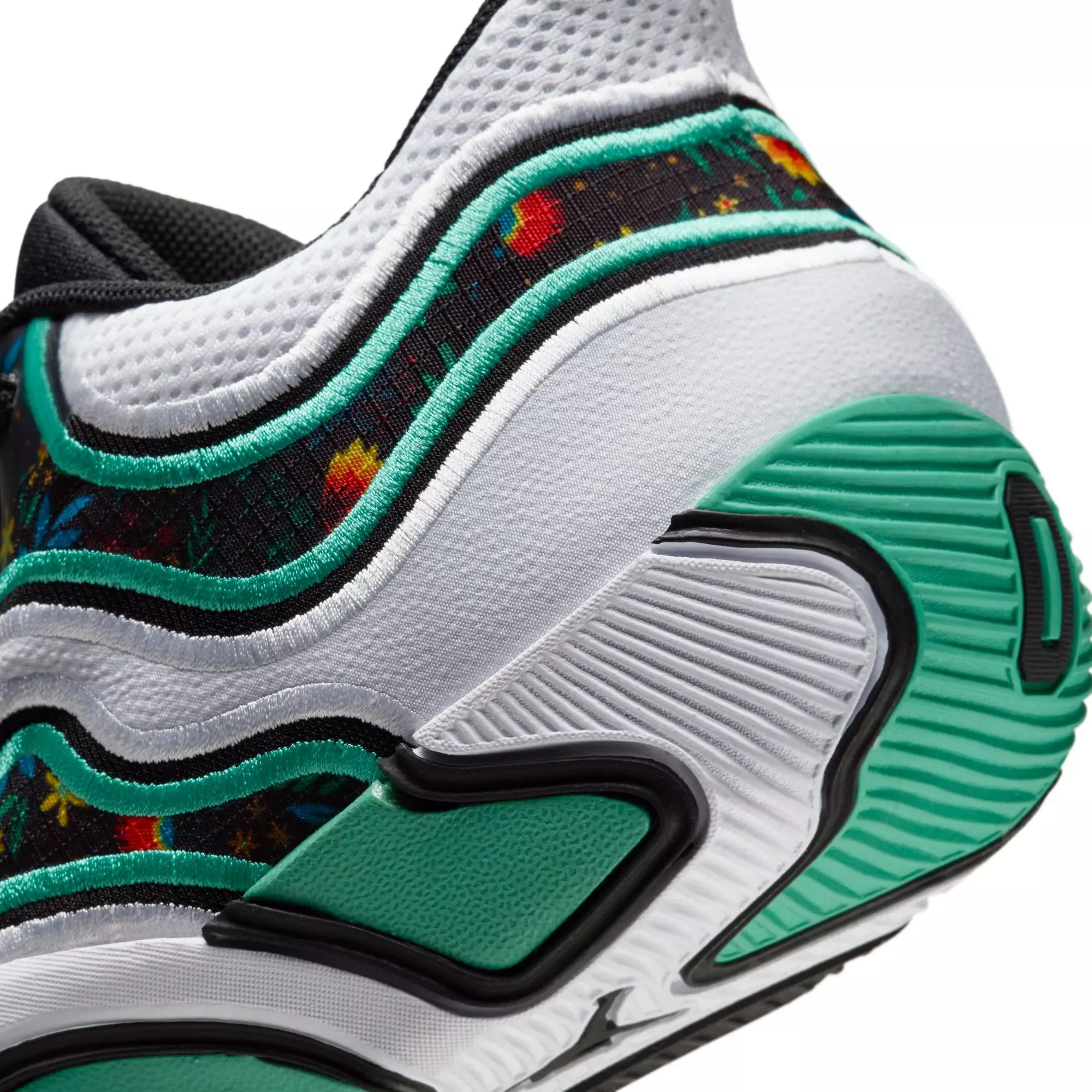 Jordan Tatum 3 "Welcome to the Garden" Grade School Kids' Basketball Shoe - WHITE/BLACK/KINETIC GREEN