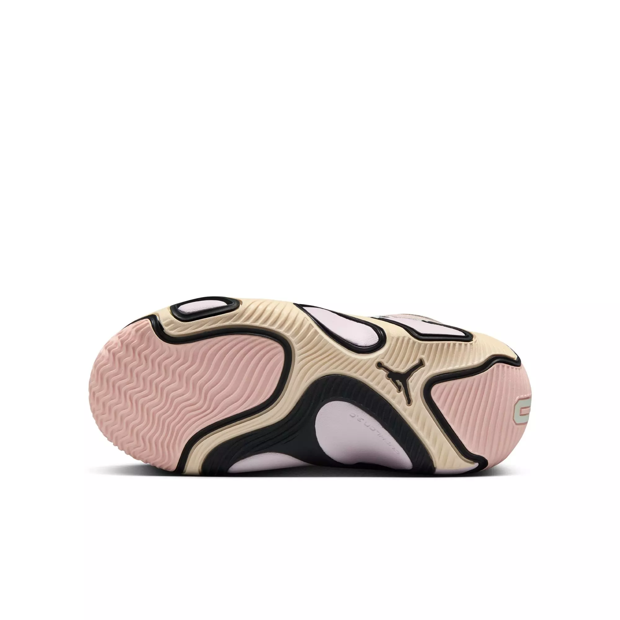 Jordan Tatum 3 "Sidewalk Chalk" Grade School Kids' Basketball Shoe - ANTHRACITE/PALE IVORY/ORANGE PEARL