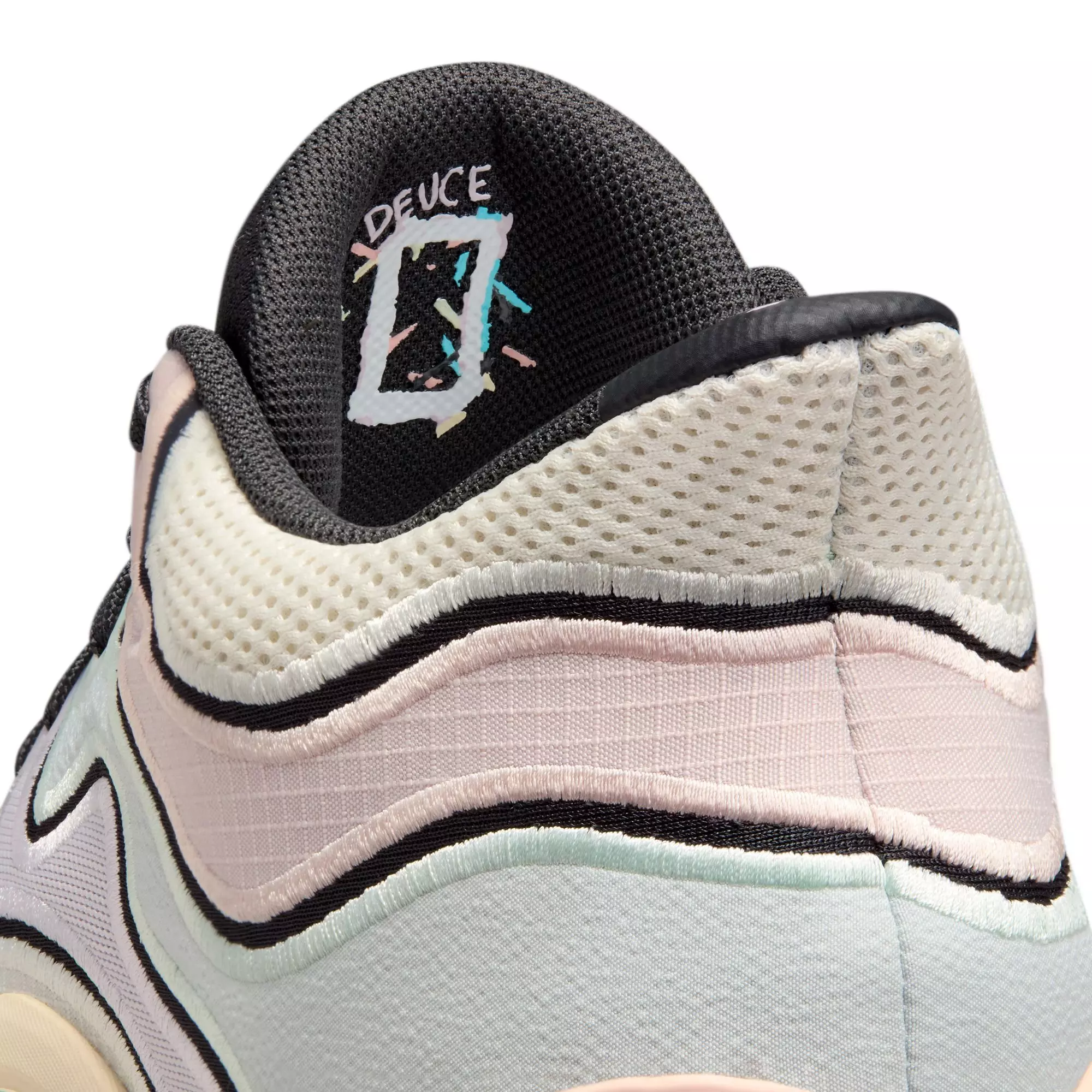 Jordan Tatum 3 "Sidewalk Chalk" Grade School Kids' Basketball Shoe - ANTHRACITE/PALE IVORY/ORANGE PEARL