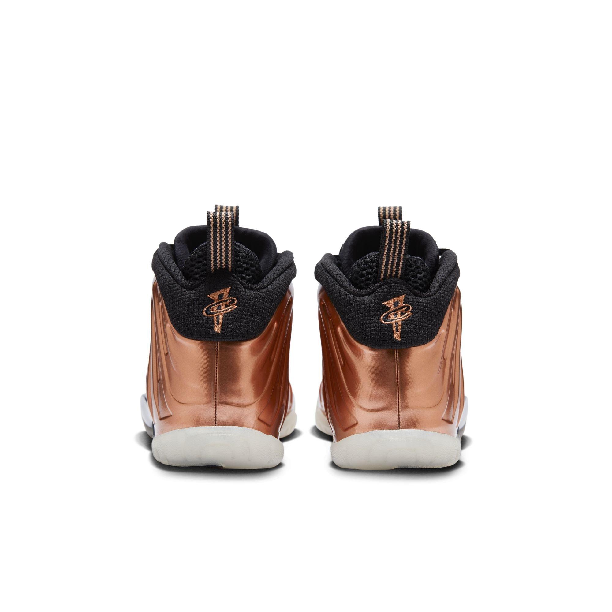 Nike Little Posite One "Metallic Copper" Grade School Kids' Shoe