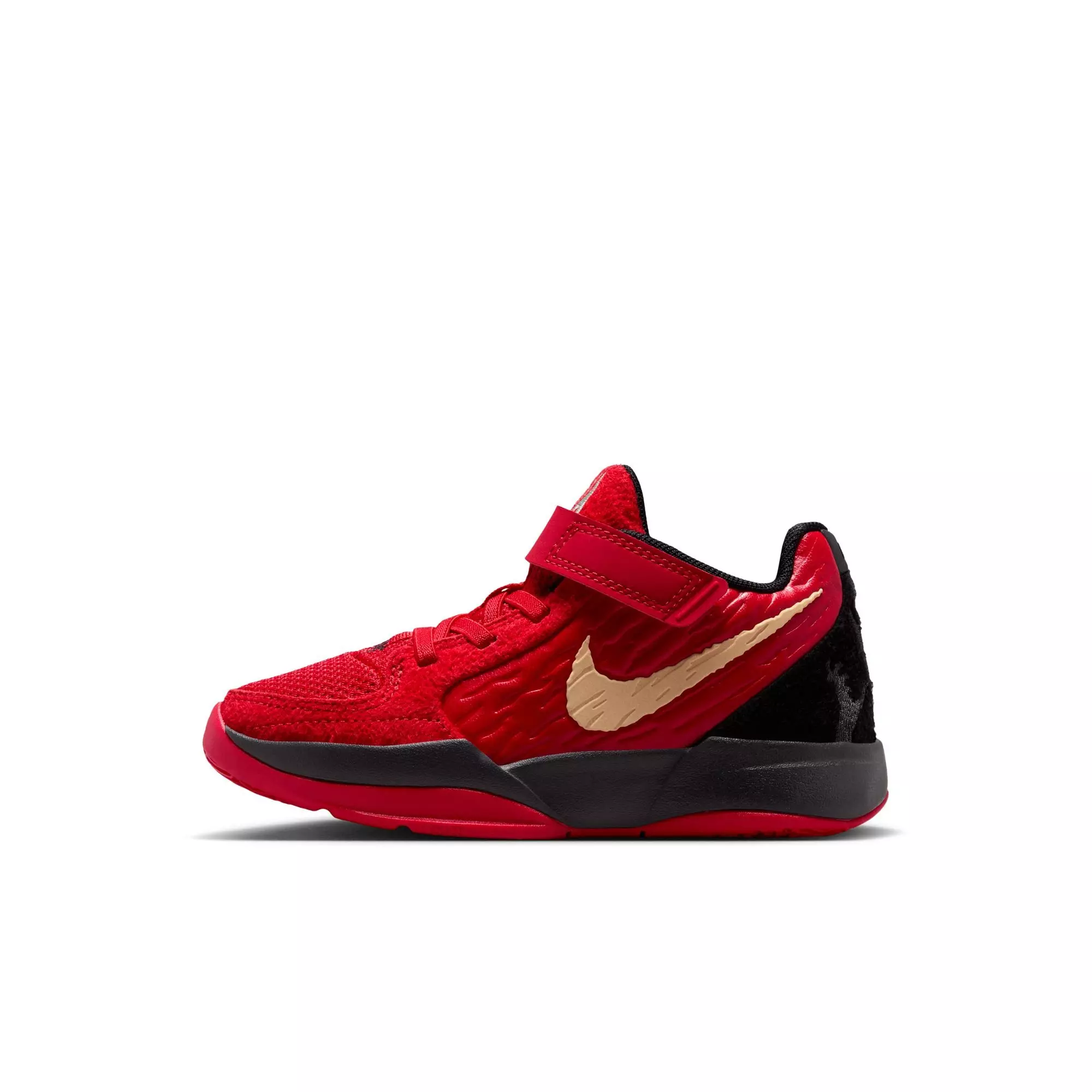 Nike Ja 2 "Nightmare" Preschool Kids' Basketball Shoe - UNIVERSITY RED/CELESTIAL GOLD/BLACK