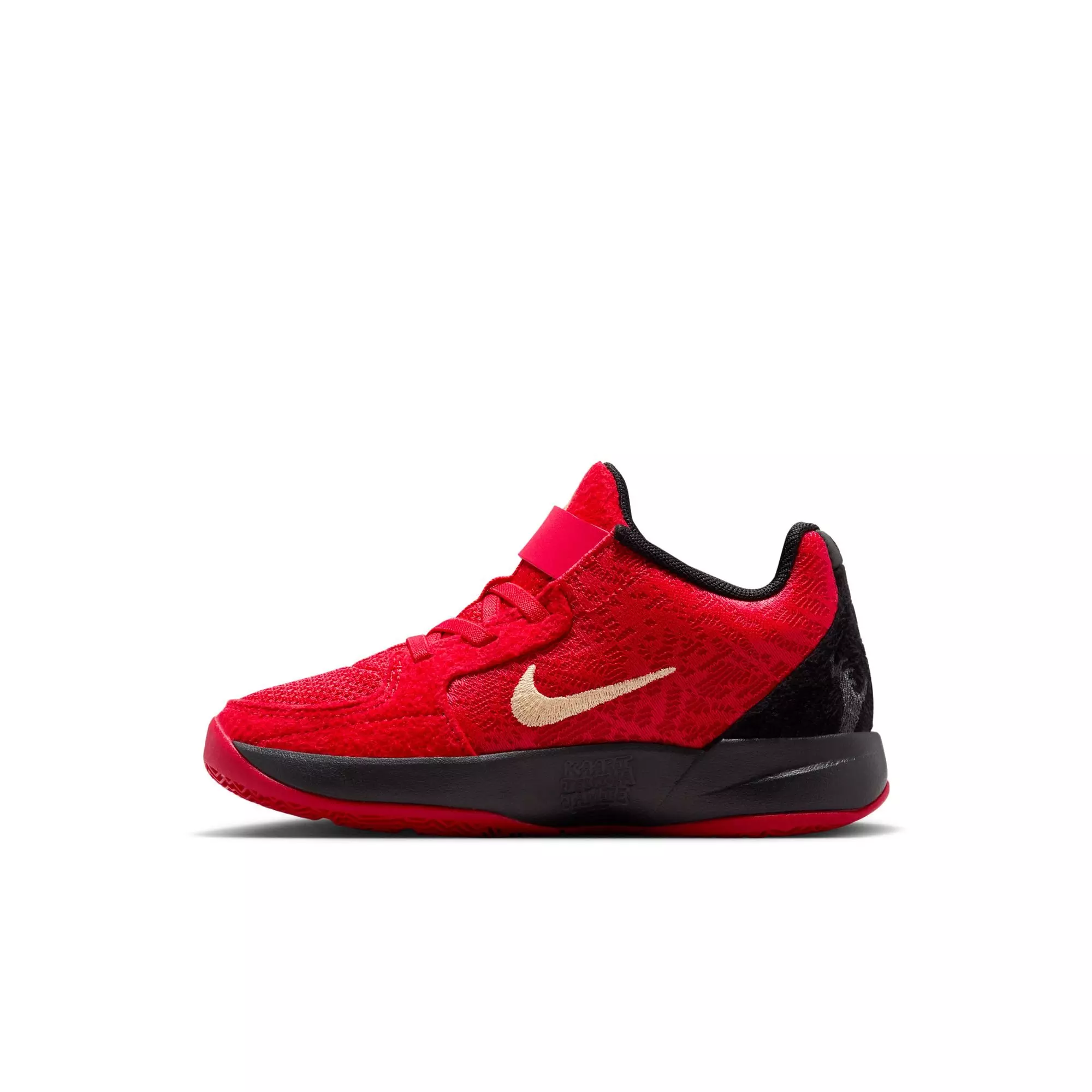 Nike Ja 2 "Nightmare" Preschool Kids' Basketball Shoe - UNIVERSITY RED/CELESTIAL GOLD/BLACK