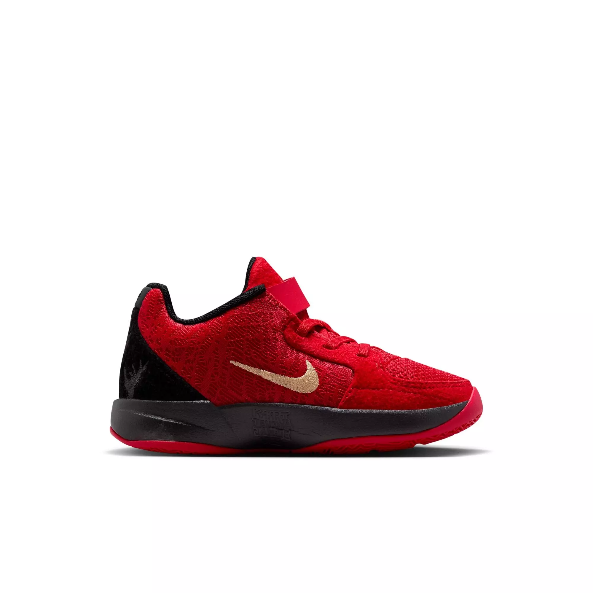 Nike Ja 2 "Nightmare" Preschool Kids' Basketball Shoe - UNIVERSITY RED/CELESTIAL GOLD/BLACK