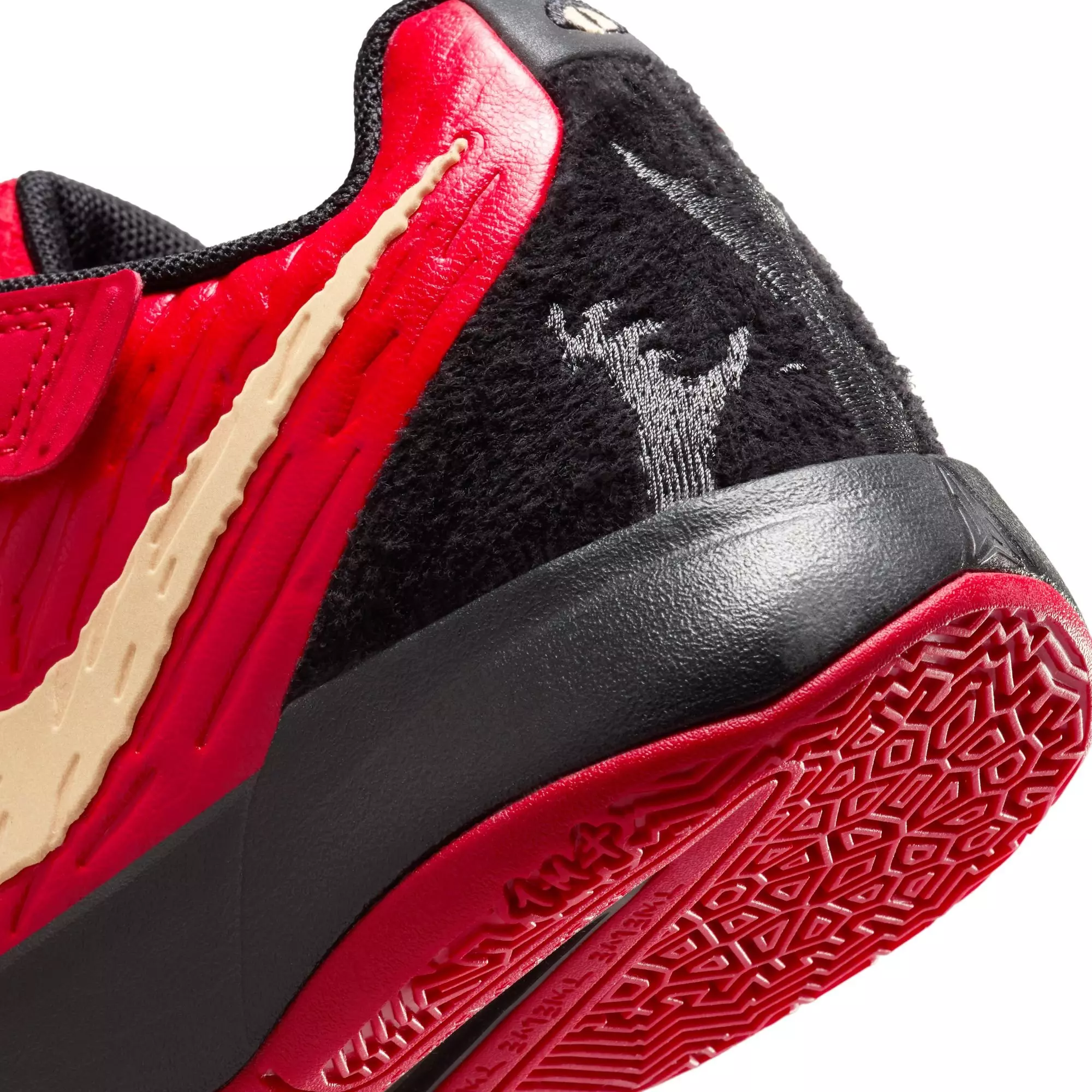 Nike Ja 2 "Nightmare" Preschool Kids' Basketball Shoe - UNIVERSITY RED/CELESTIAL GOLD/BLACK