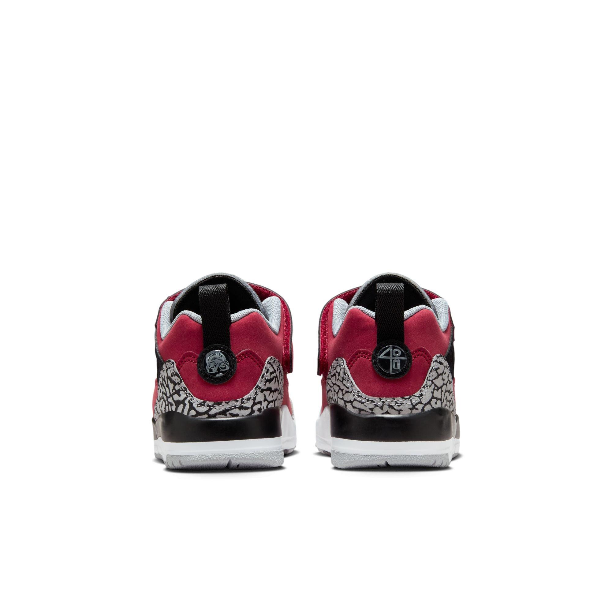 Jordan Spizike Low "Gym Red/Black/Wolf Grey/Cool Grey" Shoe