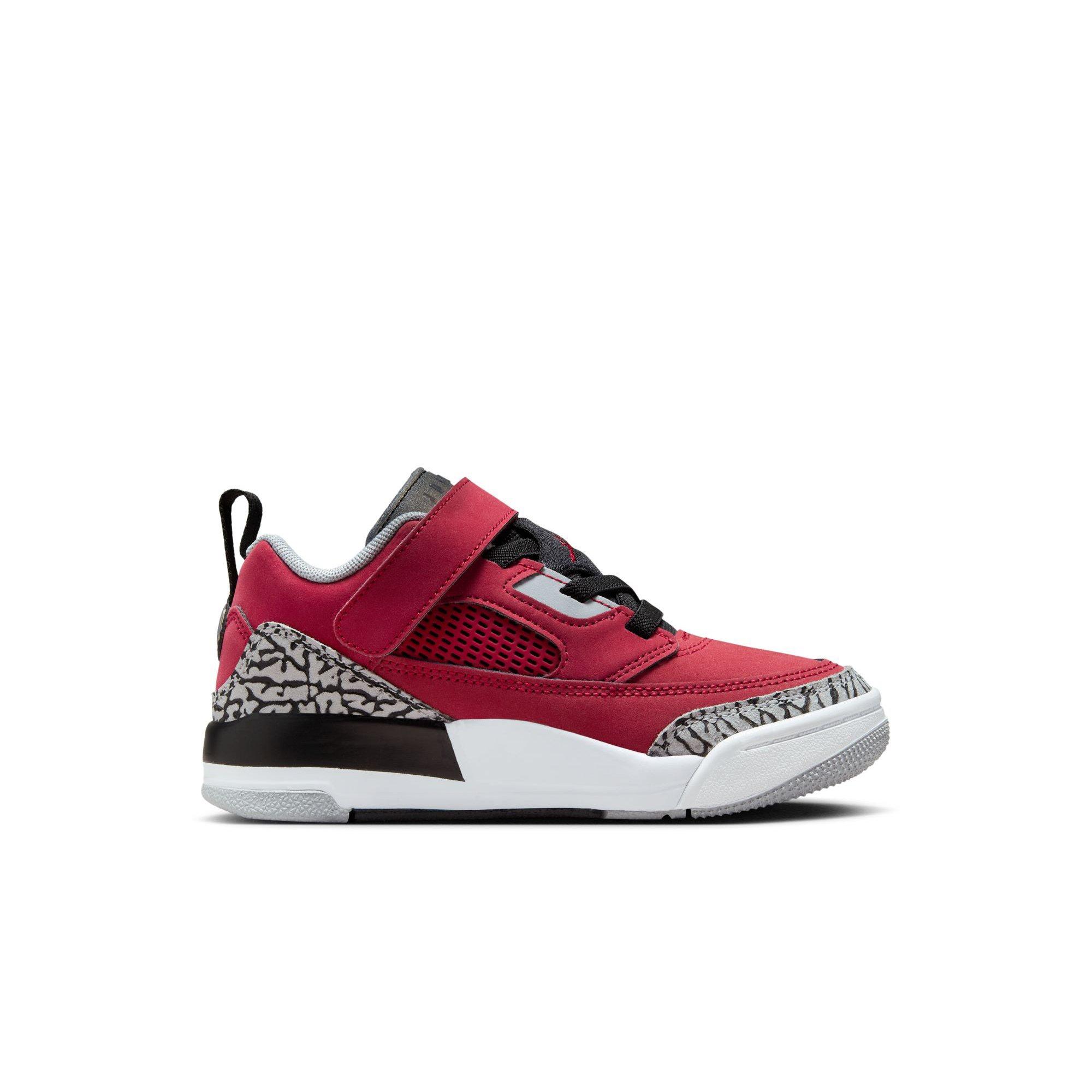 Jordan Spizike Low "Gym Red/Black/Wolf Grey/Cool Grey" Shoe