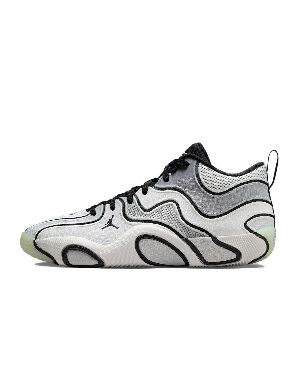 Jordan Tatum 3 "Zen" Preschool Kids' Basketball Shoe -  PLATINUM TINT/BLACK/PARTICLE GREY Thumbnail View 7