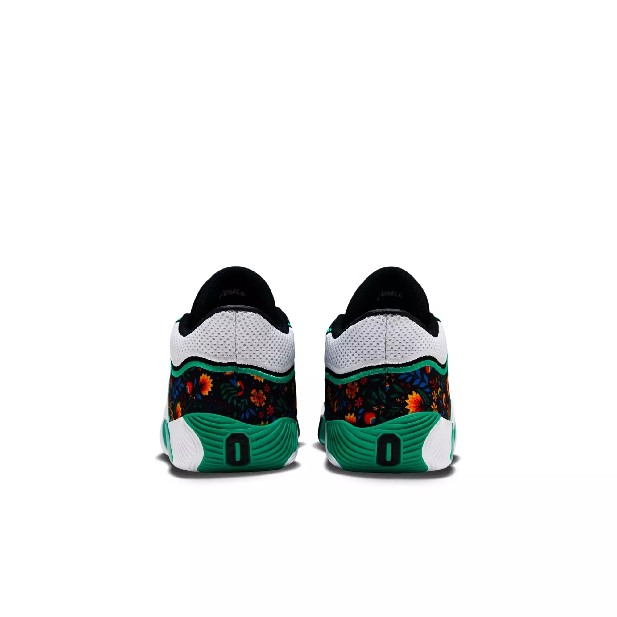 Jordan Tatum 3 "Welcome to the Garden" Preschool Kids' Basketball Shoe - WHITE/BLACK/KINETIC GREEN