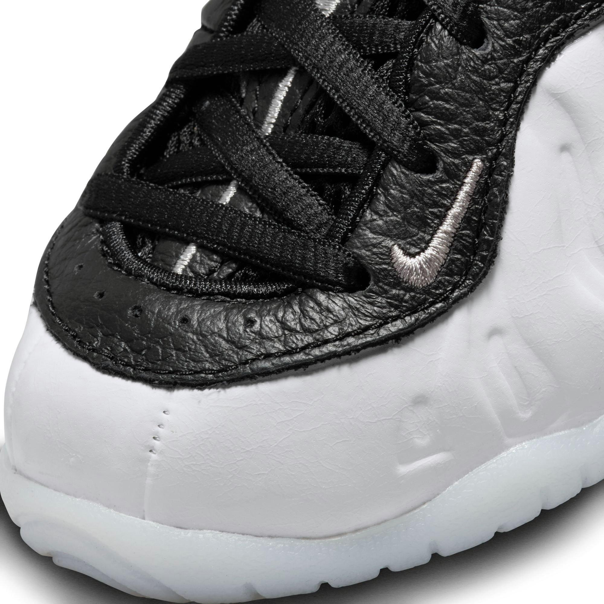 Nike Little Posite One Penny Preschool Boys'  "White/Metallic Silver/Black/Cobalt Bliss" Shoe