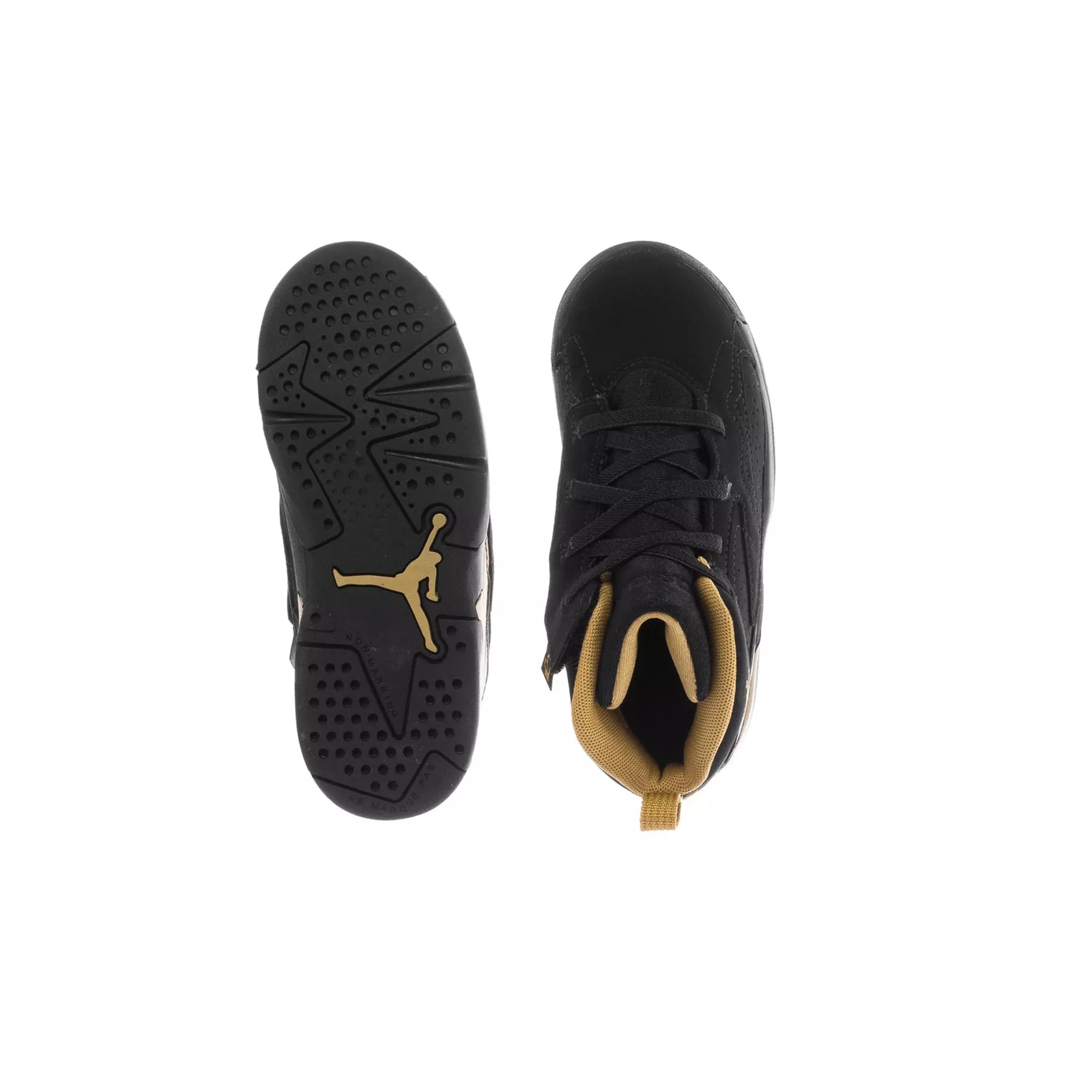 Jordan MVP "Black/Metallic Gold/Anthracite" Toddler Boys' Shoe - BLACK/GOLD