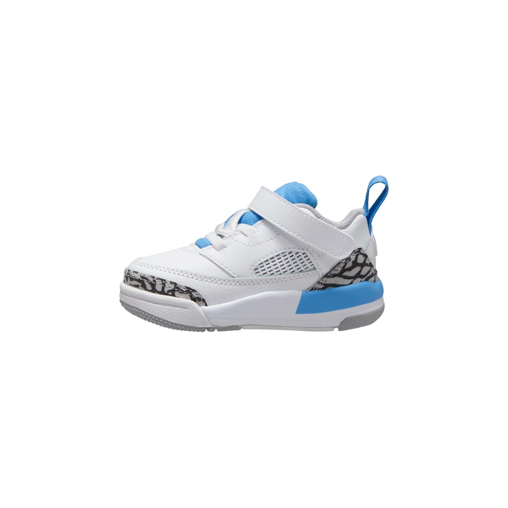 Jordan Spizike Low Toddler Boys' "White/University Blue/Wolf Grey" Shoe