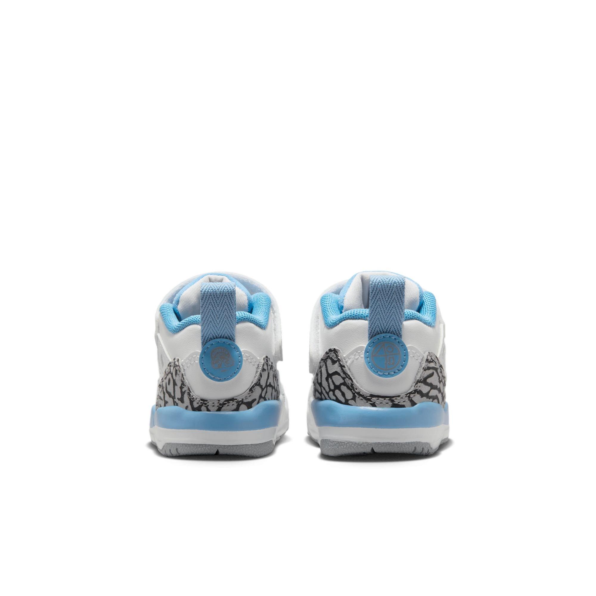 Jordan Spizike Low Toddler Boys' "White/University Blue/Wolf Grey" Shoe