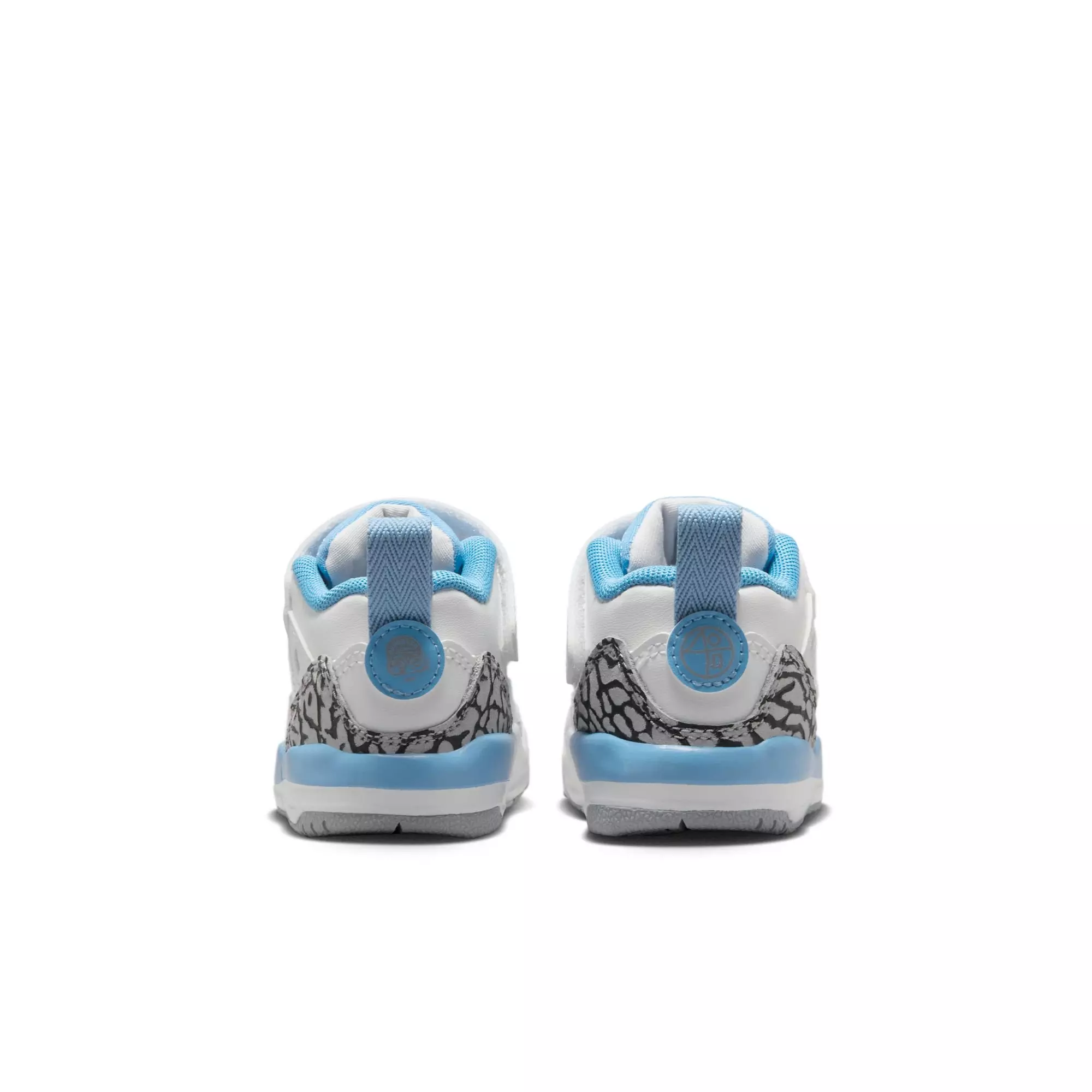 Jordan Spizike Low "White/University Blue/Wolf Grey" Toddler Boys' Shoe - WHITE/BLUE