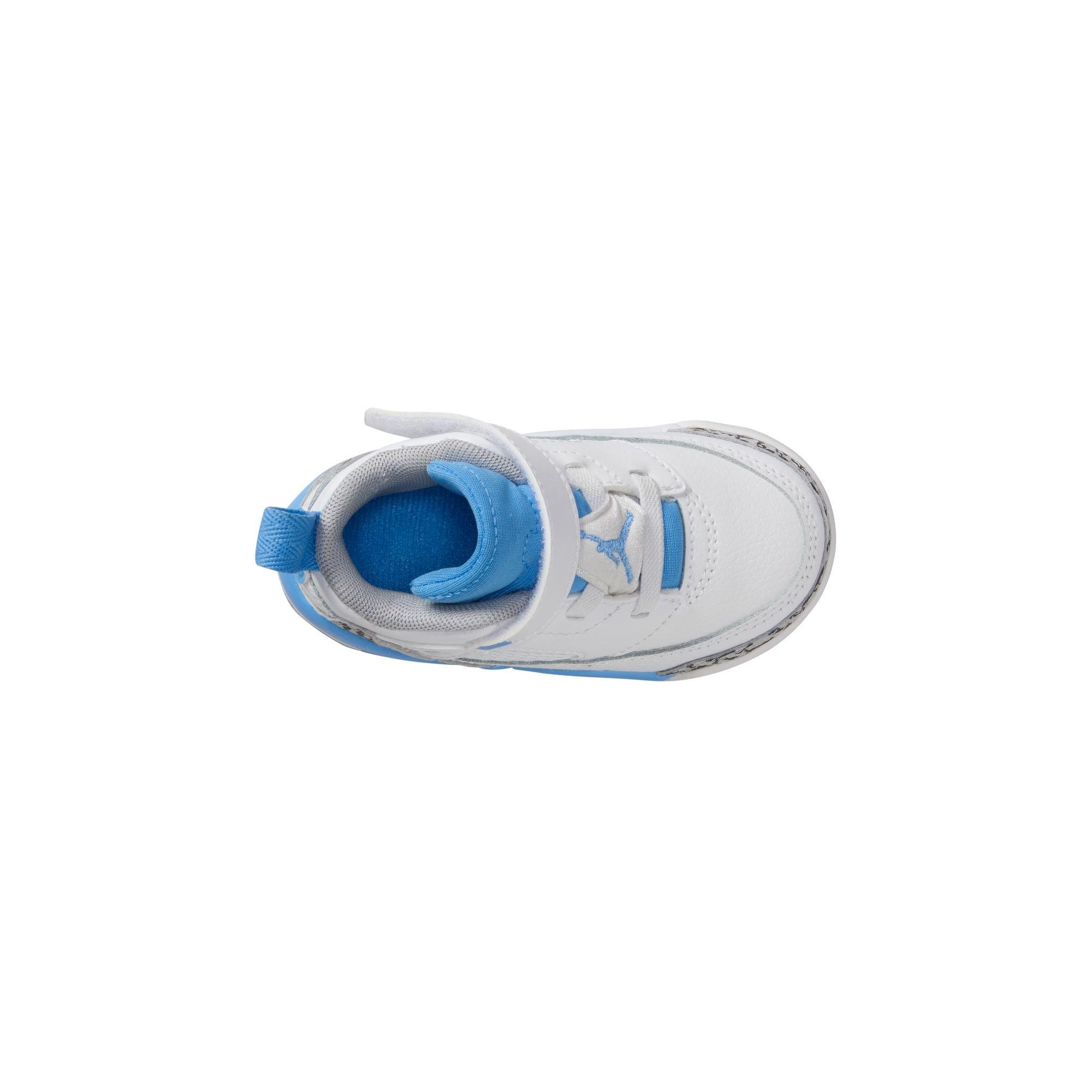 Jordan Spizike Low Toddler Boys' "White/University Blue/Wolf Grey" Shoe