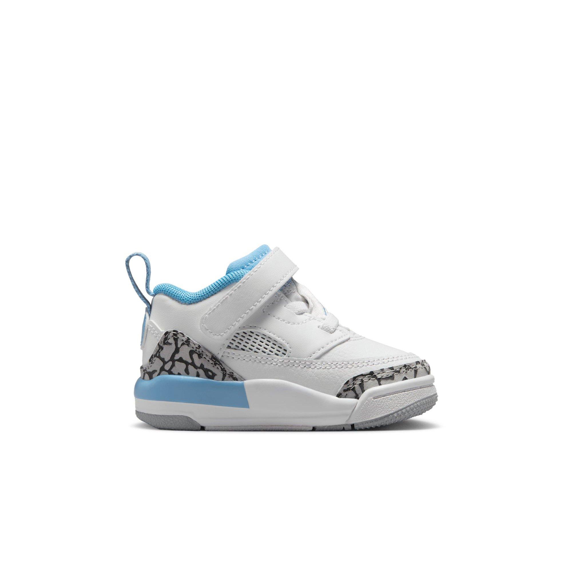 Jordan Spizike Low Toddler Boys' "White/University Blue/Wolf Grey" Shoe