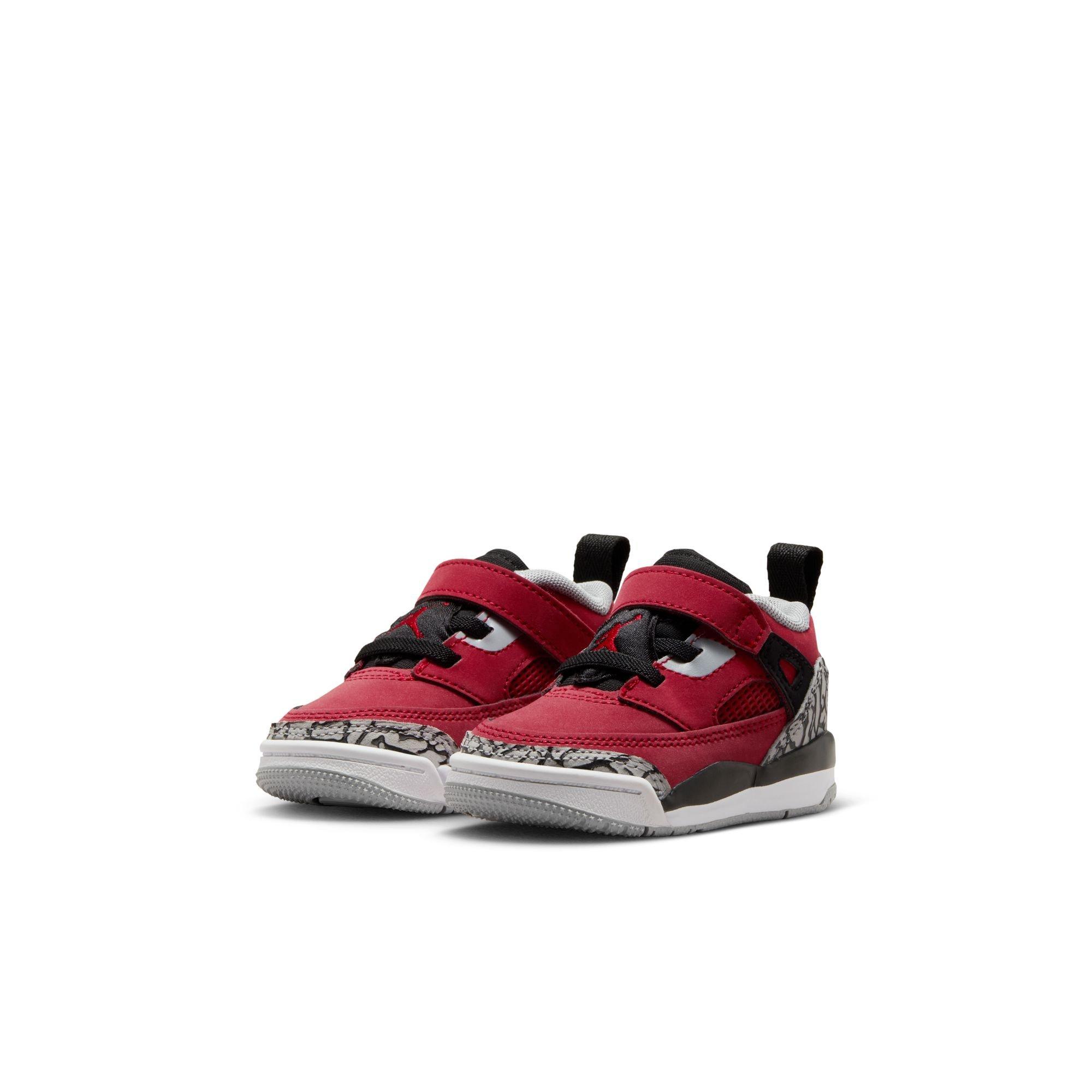 Jordan Spizike Low Toddler Boys' "Gym Red/Black/Wolf Grey/Cool Grey" Shoe