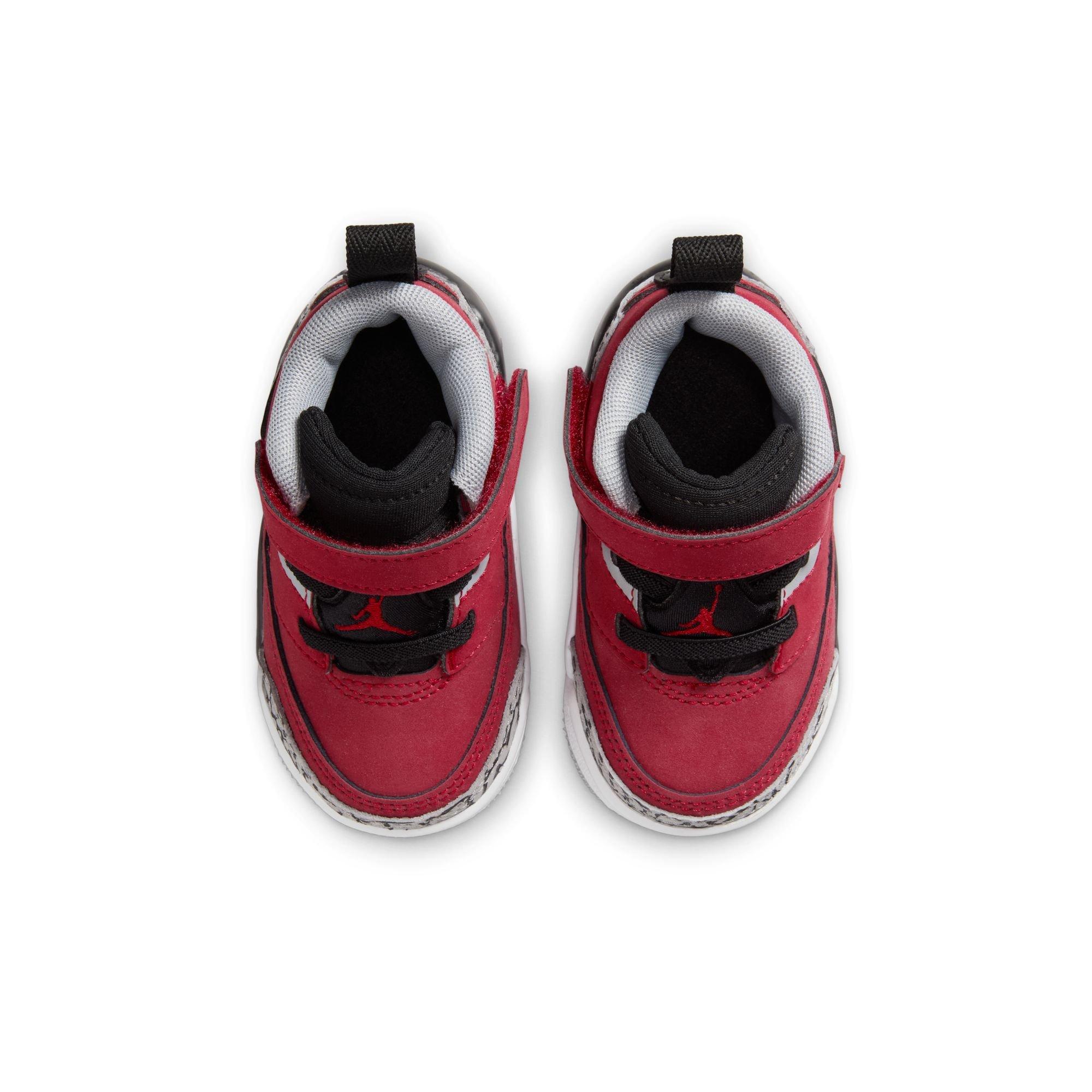 Jordan Spizike Low Toddler Boys' "Gym Red/Black/Wolf Grey/Cool Grey" Shoe