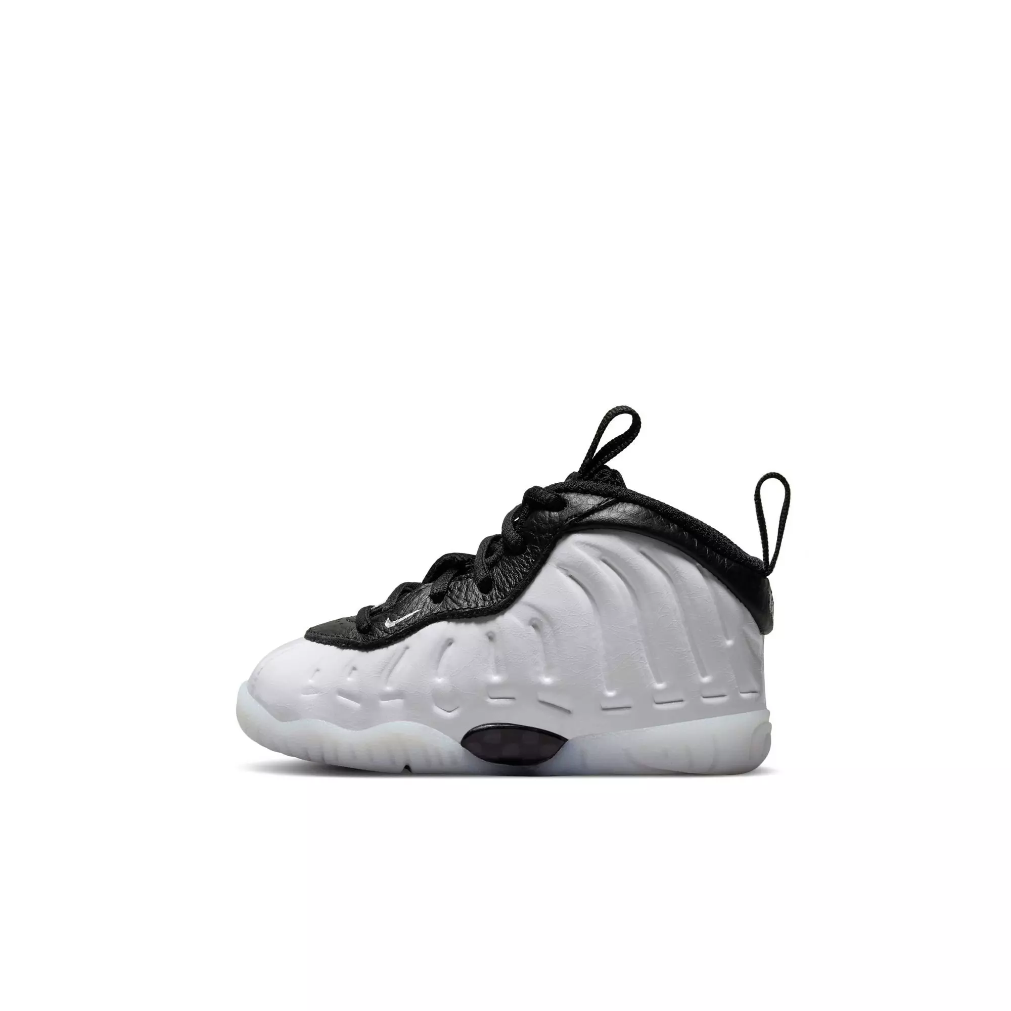 Nike Little Posite One Penny "White/Metallic Silver/Black/Cobalt Bliss" Toddler Bo​ys' Shoe