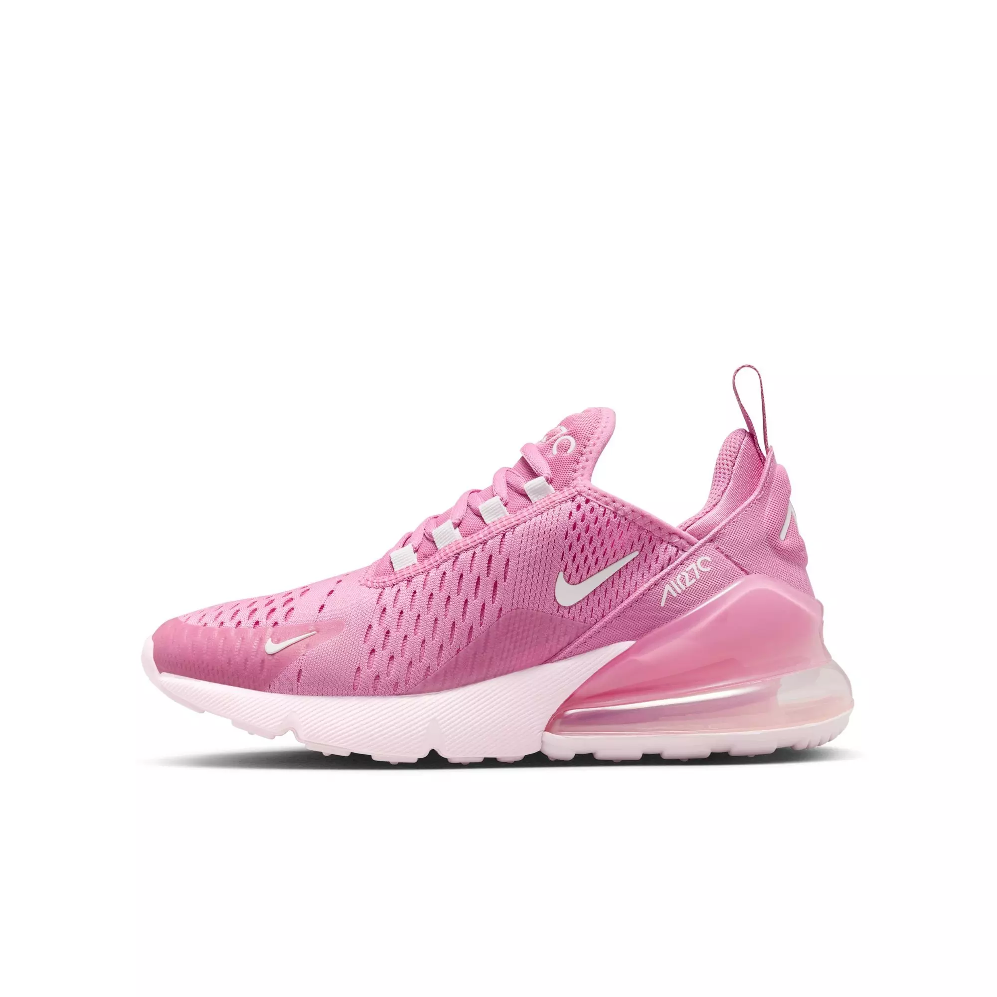 Nike Air Max 270 "Magic Flamingo/Pink Foam" Grade School Girls' Shoe - PINK