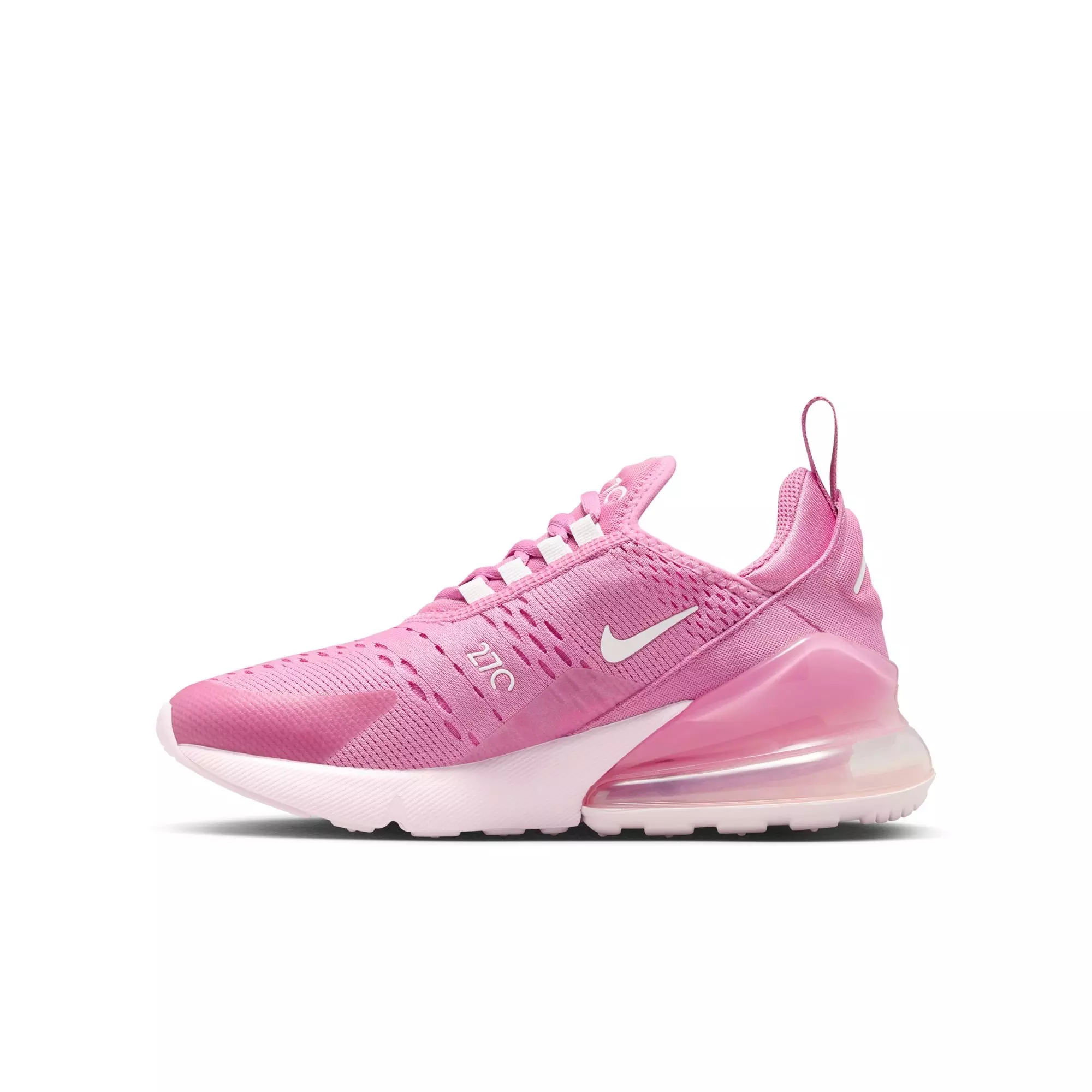Nike Air Max 270 "Magic Flamingo/Pink Foam" Grade School Girls' Shoe - PINK